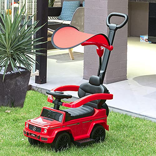Detalle 2 de HOMCOM Correpasillos Mercedes G350 para Niños 🚗 1-3 Años