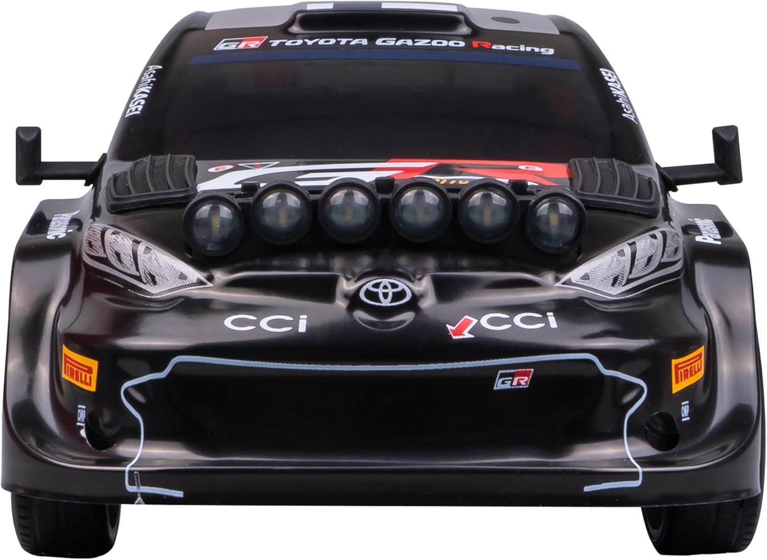 Detalle de Nikko Voiture RC Toyota Gazoo Racing Sweden Rally 2024 – Rovanperä 1:18, Télécommande 2,4 GHz