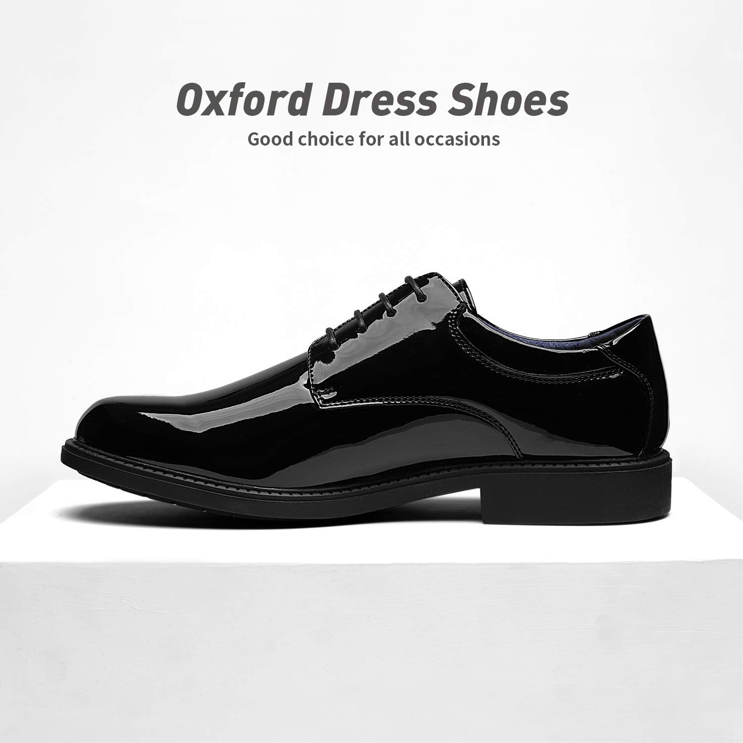 Thumbnail 6 de Bruno Marc Chaussures Richelieu Oxford homme à lacets pour ville et tenue de bureau