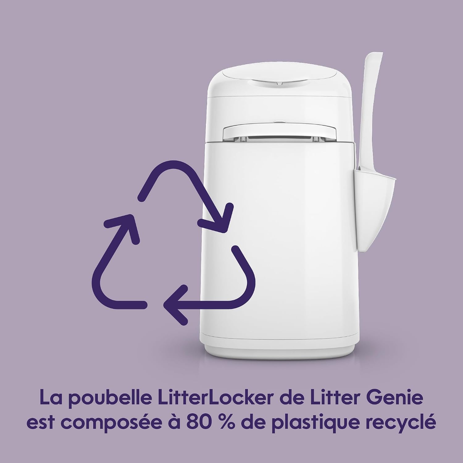 Detalle de Litter Genie Litter Locker Fashion – poubelle à litière anti-odeurs pour chat, compacte et facile d’entretien