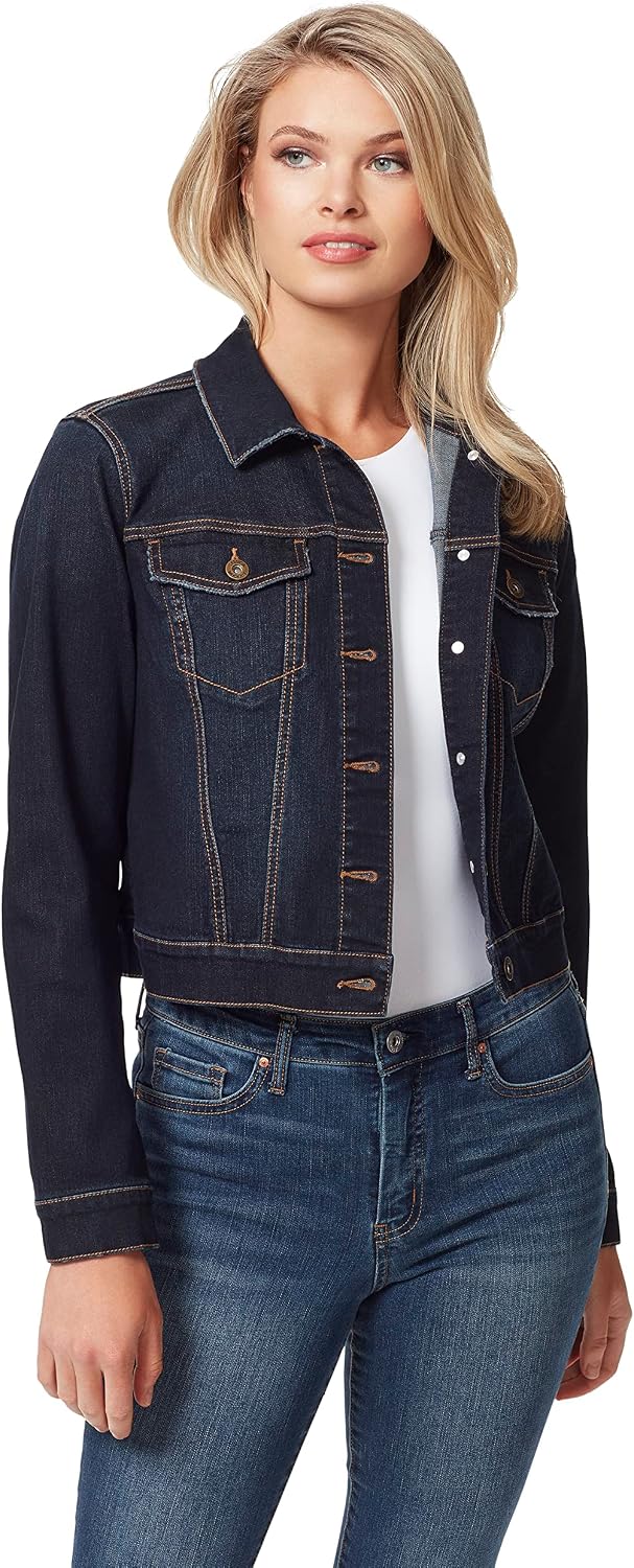 Detalle 2 de Jessica Simpson Pixie cropped jean jacket