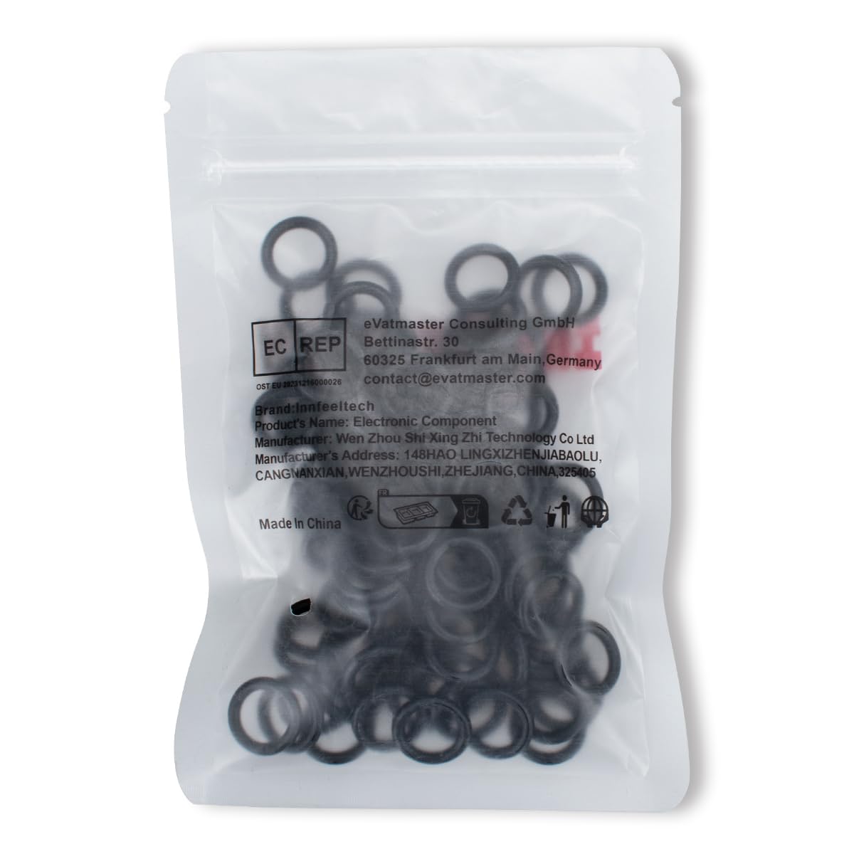 Thumbnail 6 de Innfeeltech O-Ringe 20 × 2,4 mm – 100 Stück Nitrilkautschuk Dichtungen für Küche, Bad und Waschmaschine