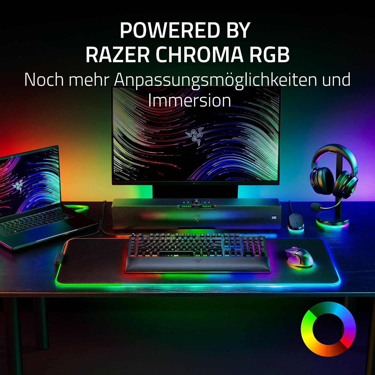 Thumbnail 6 de Razer Base Station V2 Chroma Headset-Ständer