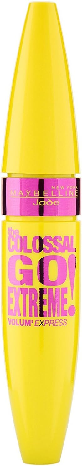 Detalle de Maybelline New York Volum' Express The Colossal Go Extreme-mascara, Very Black, dubbelpumpborste