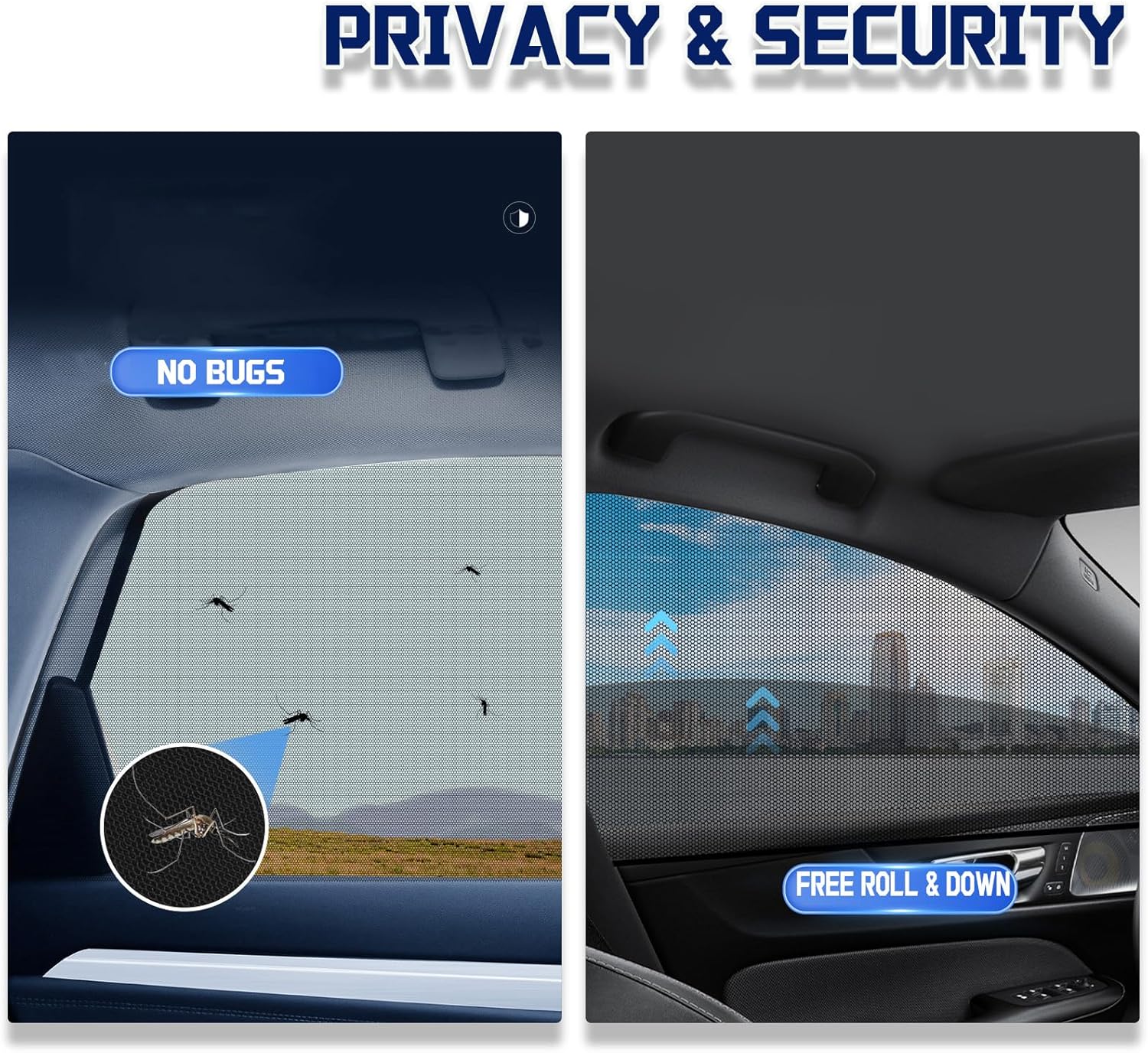 Thumbnail 3 de Sonnenschutz Auto für Kinder 2 Stück, 52–92 cm