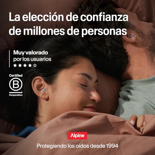 Thumbnail 6 de SleepDeep Tapones de Oídos para Dormir de Alpine – 3 pares (S, M, L) para dormir de lado