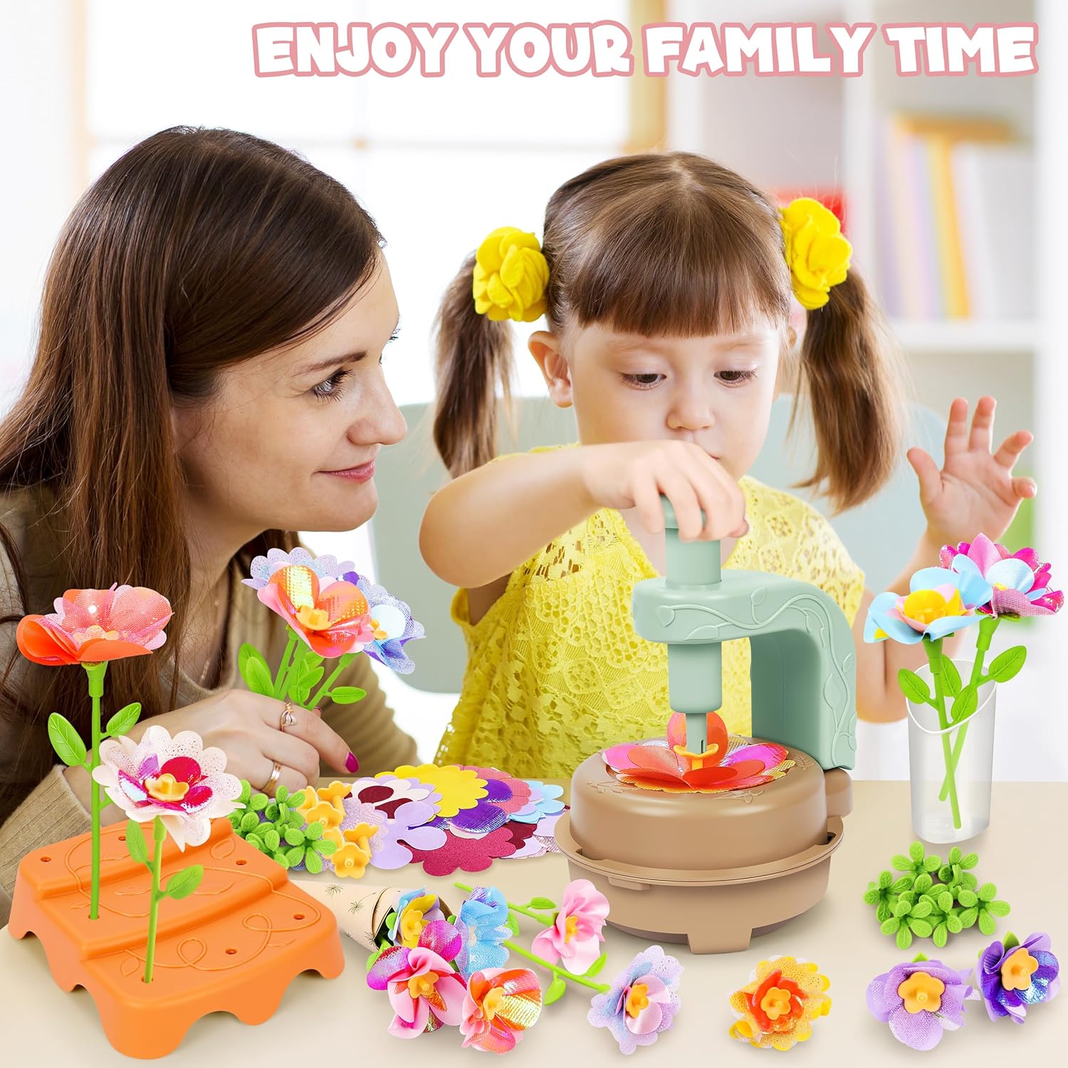 Thumbnail 4 de Fabric Flower Bouquet DIY Kit 4+ 🎨