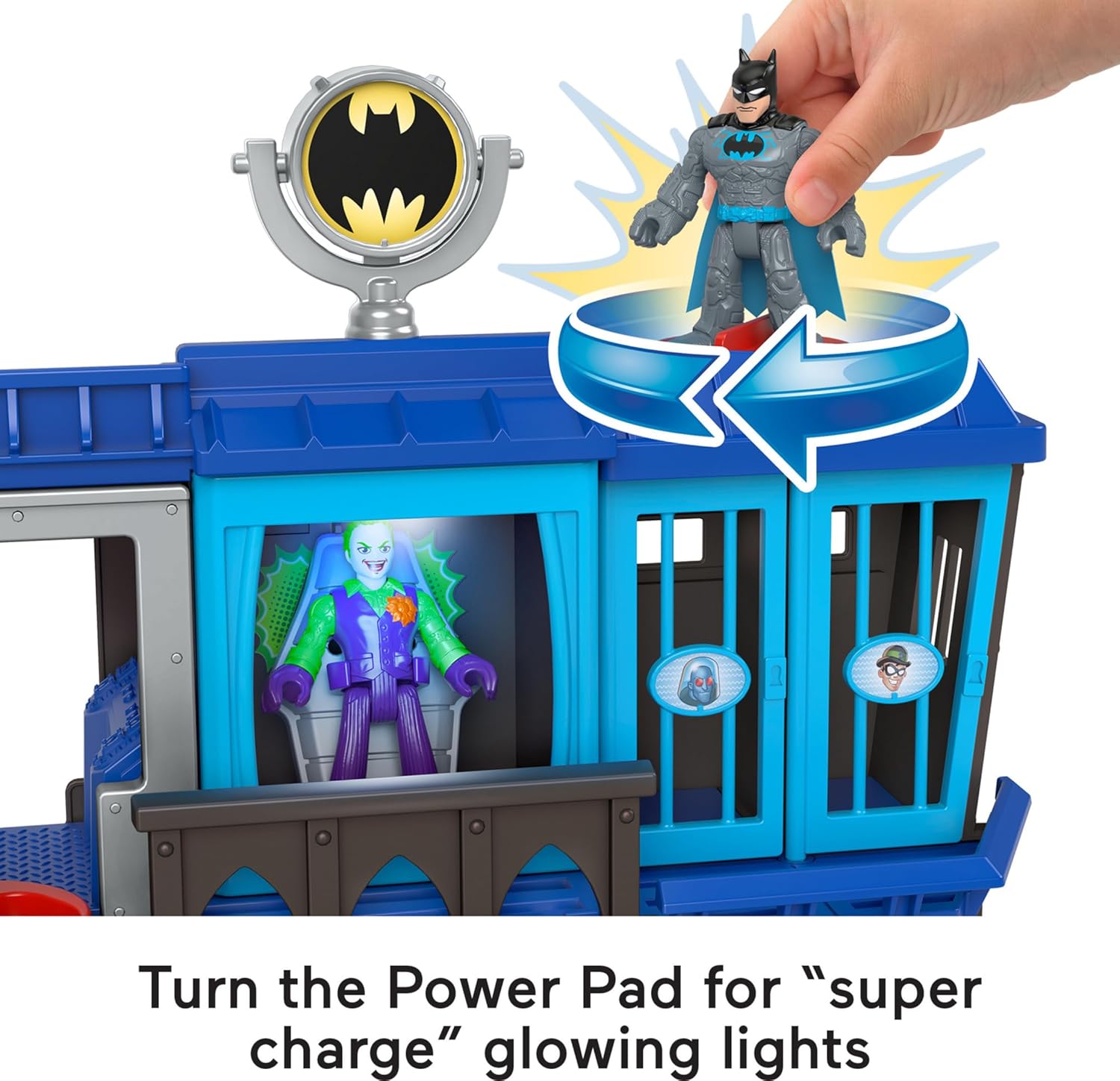 Thumbnail 3 de Fisher-Price Imaginext DC Super Friends Prigione di Gotham City: playset prigione con Batman e Joker