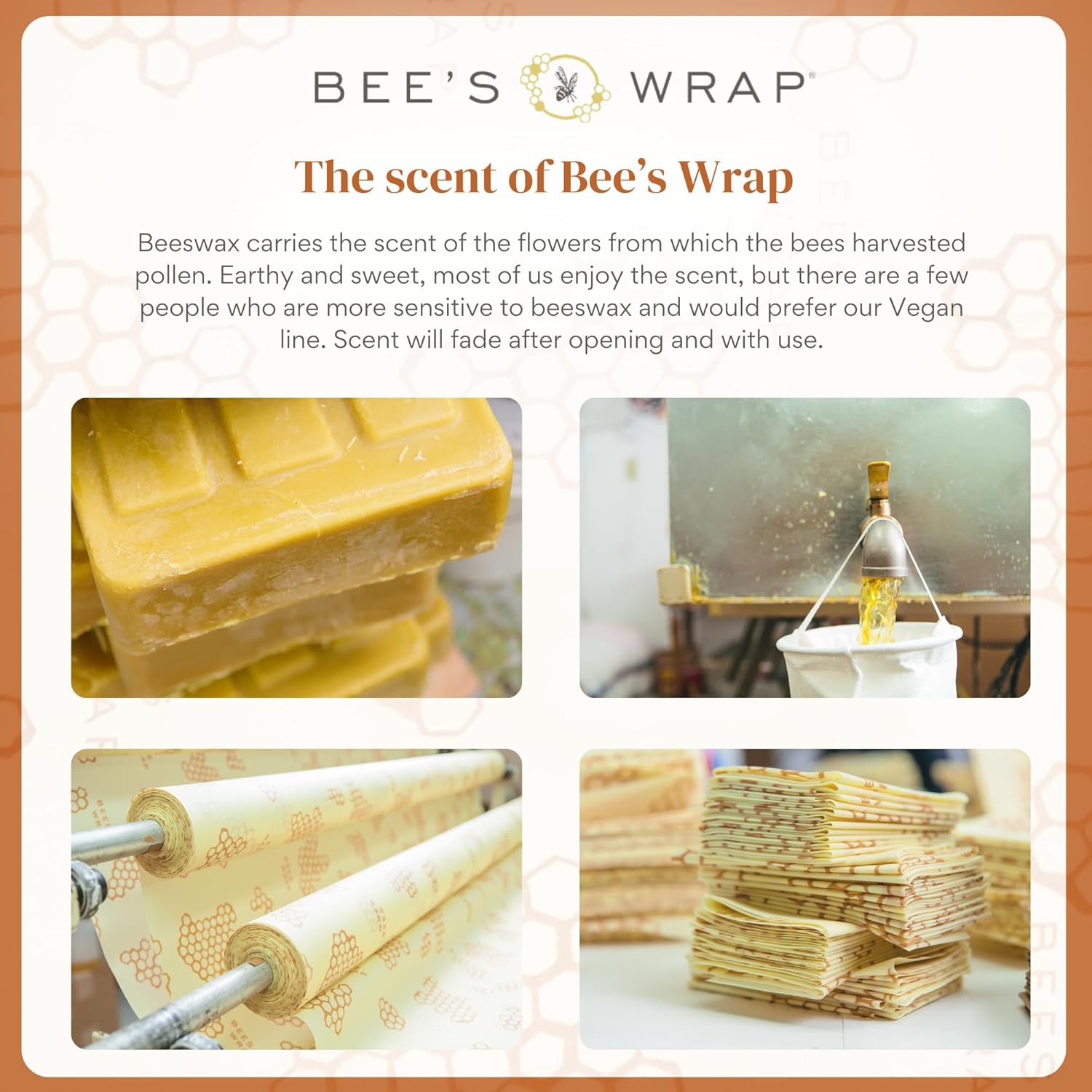 Thumbnail 6 de Bee's Wrap Beeswax Wrap Roll 14 x 53 in