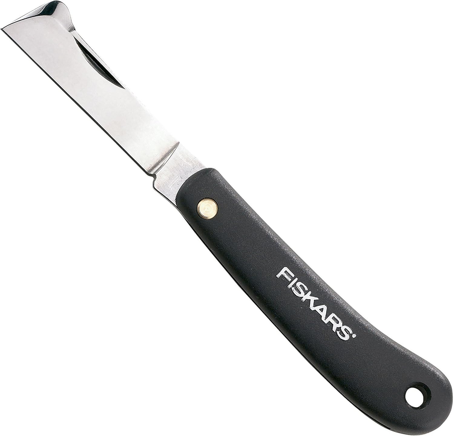 Fiskars Coltello da innesto a penna K60 17 cm – lama in acciaio inox, nero