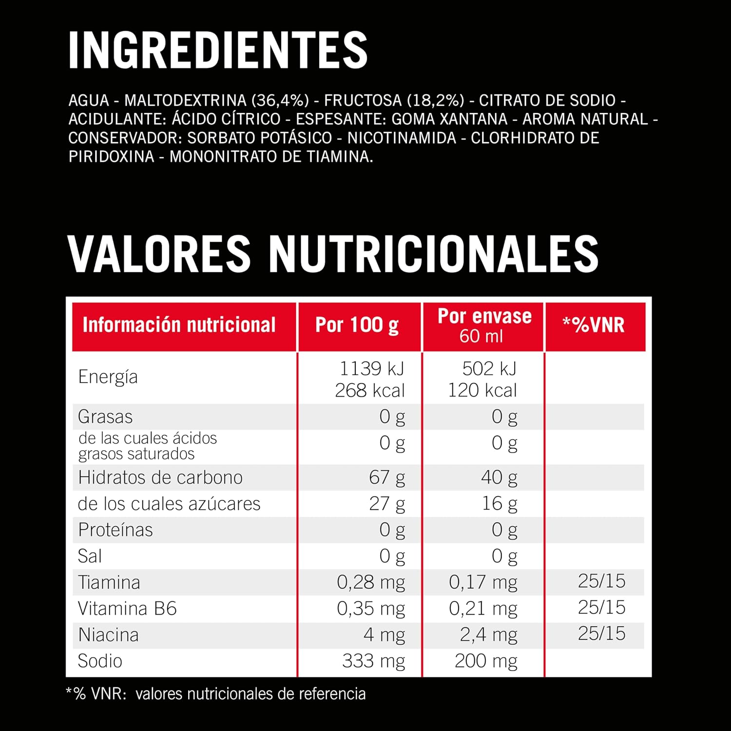 Thumbnail 2 de Enervit Carbo Gel C2:1PRO 🌿 Gel Energético de 40g, Sabor Lima