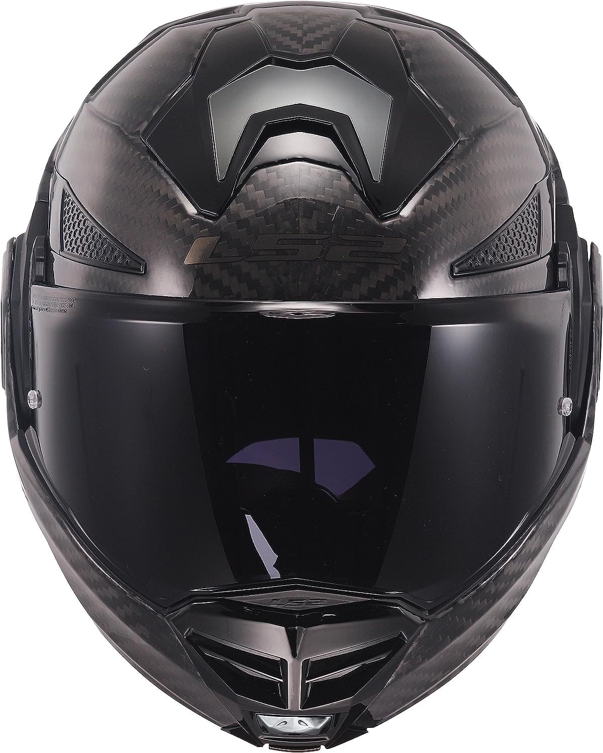 Detalle de LS2 ADVANT X CARBON Gloss – Casco modulare ADVANT X CARBON Gloss (XL) con Antiappannamento