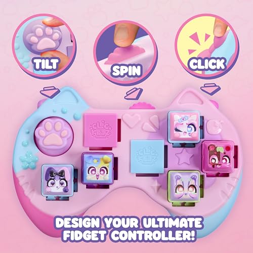 Thumbnail 3 de Clickeez: Clickee Controller – 5 Clickable Keyboard Collectibles by Goliath