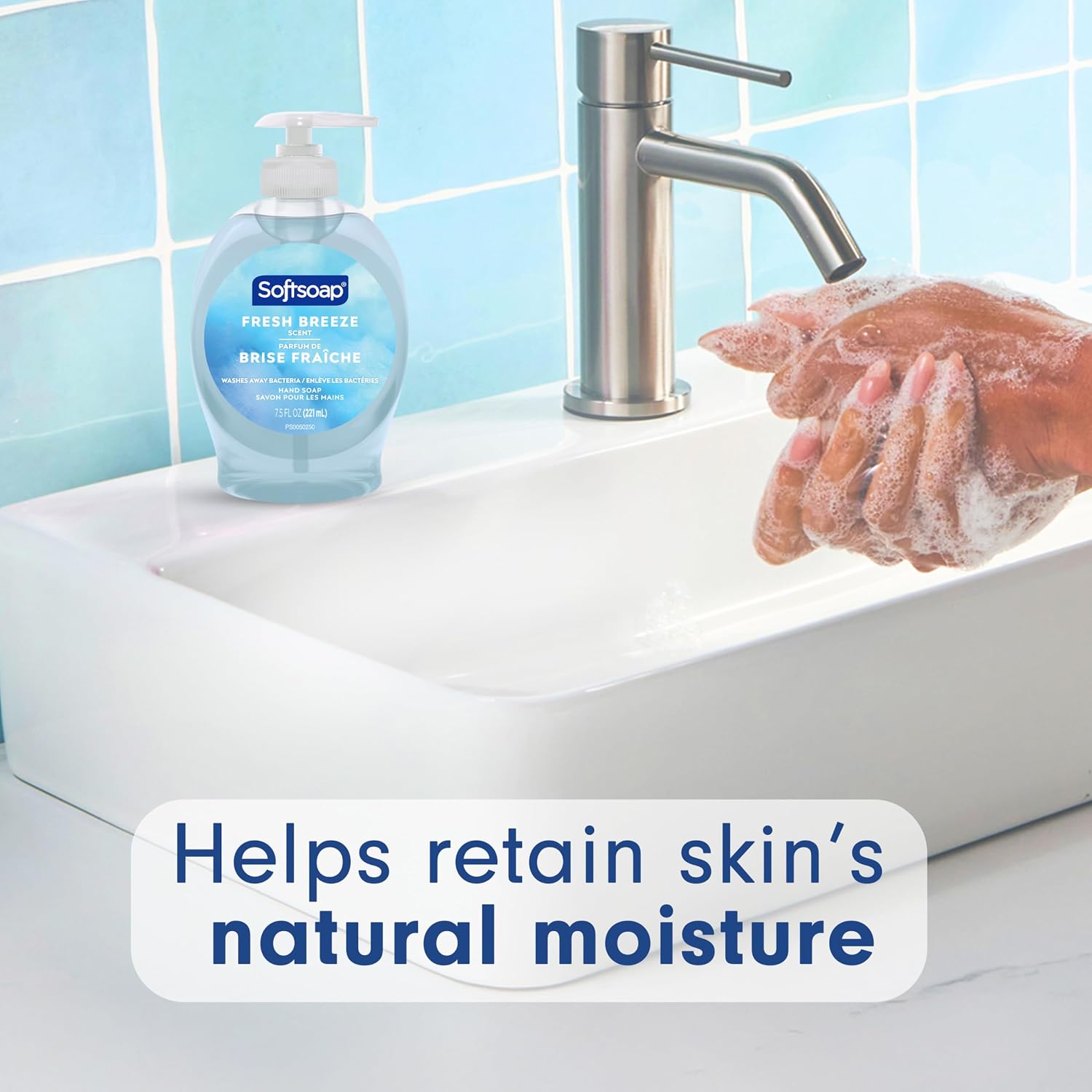Detalle de Softsoap Fresh Breeze Liquid Hand Soap — 7.5 Fl Oz (Pack of 6)