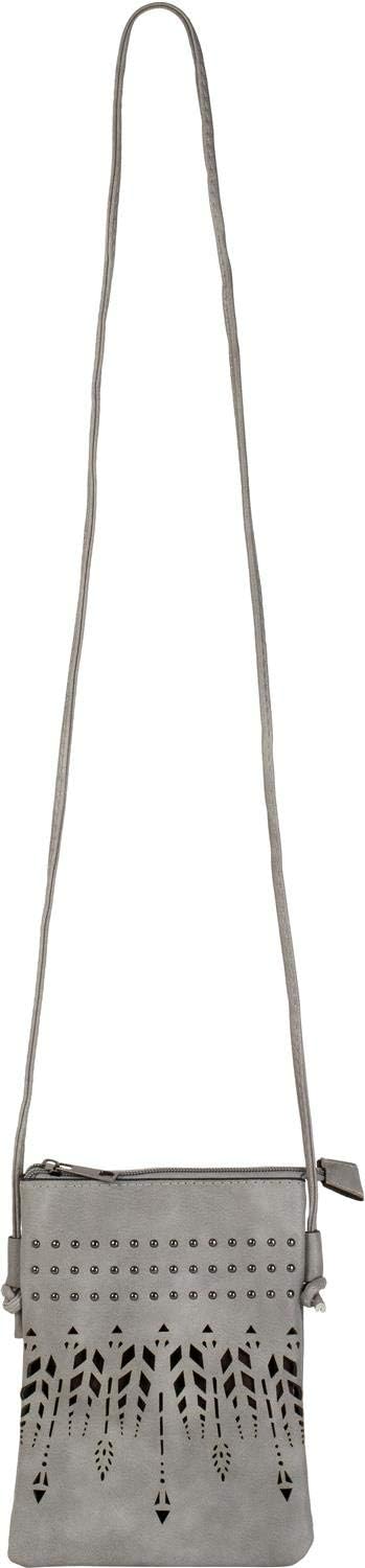 Detalle de StyleBREAKER Mini borsa a tracolla etnica con borchie – dimensioni 14×19 cm