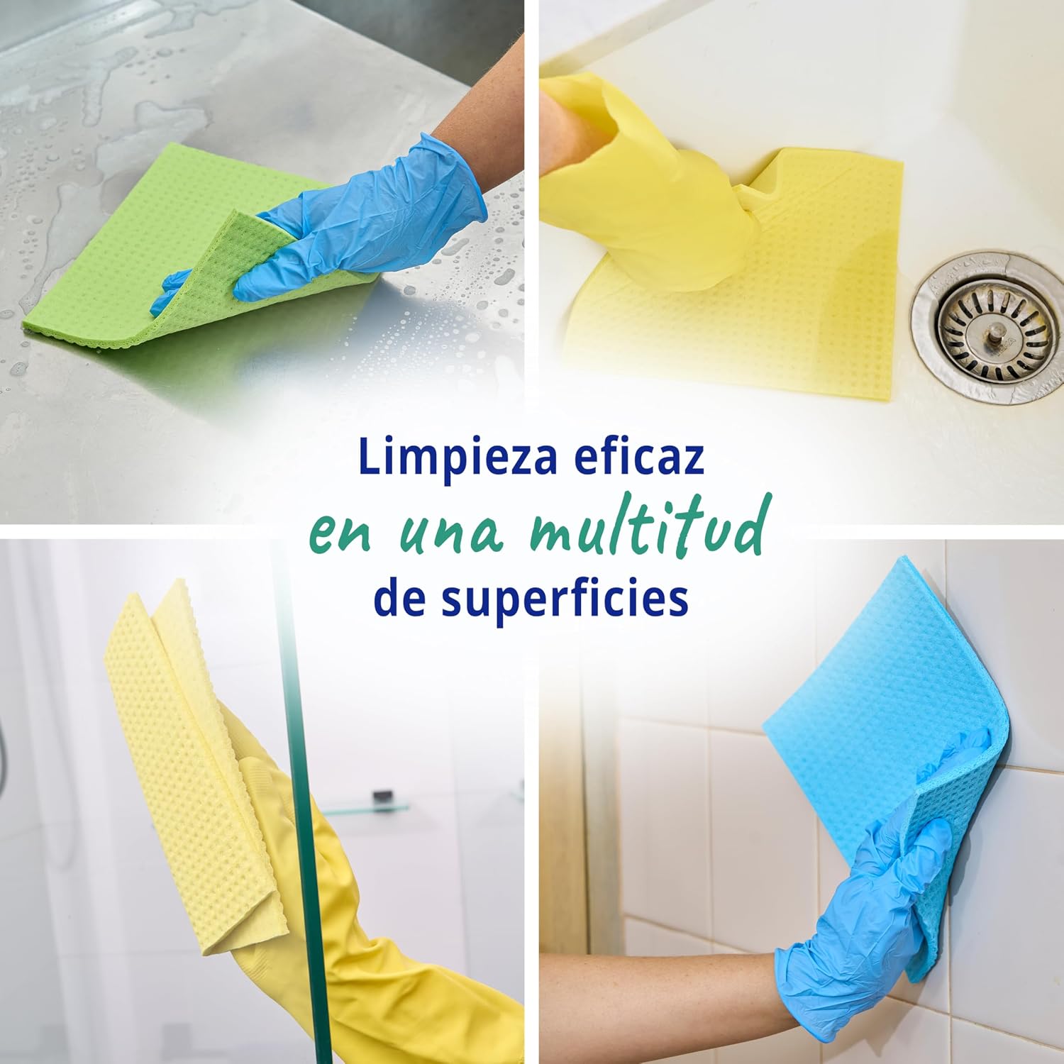Detalle de Spontex Specialist bayetas superabsorbentes 18x19,4 cm