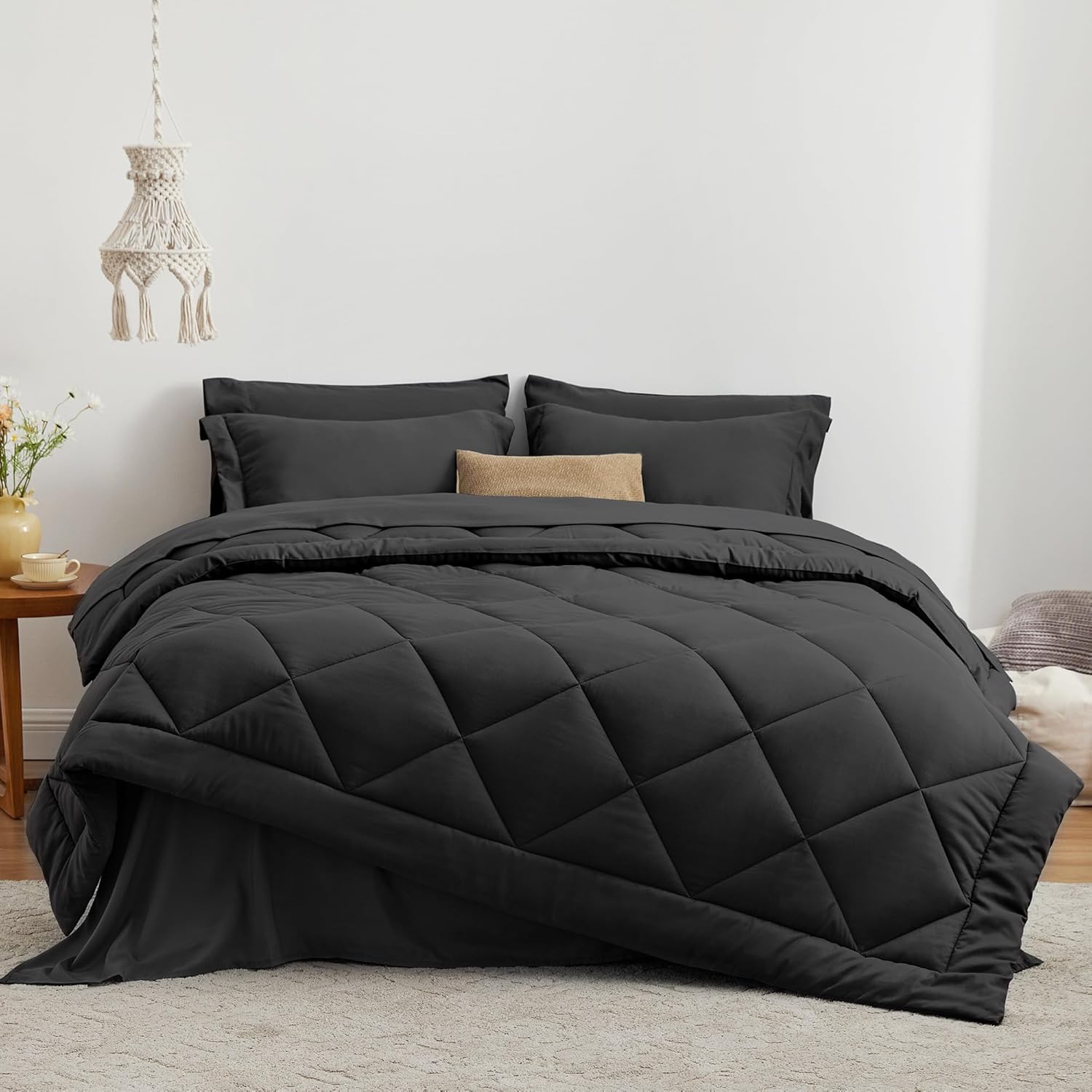 Thumbnail 1 de Love's Cabin Twin Comforter Set, 5-Piece Bedding