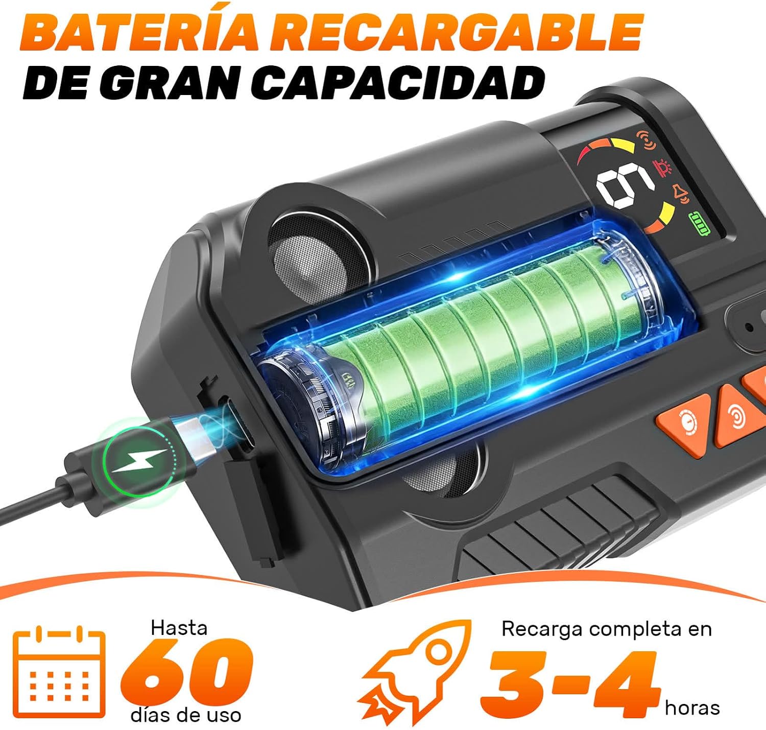 Thumbnail 6 de Holercoco Antiladridos para Perros con AI Inteligente y Ultrasonidos IPX6 Recargable