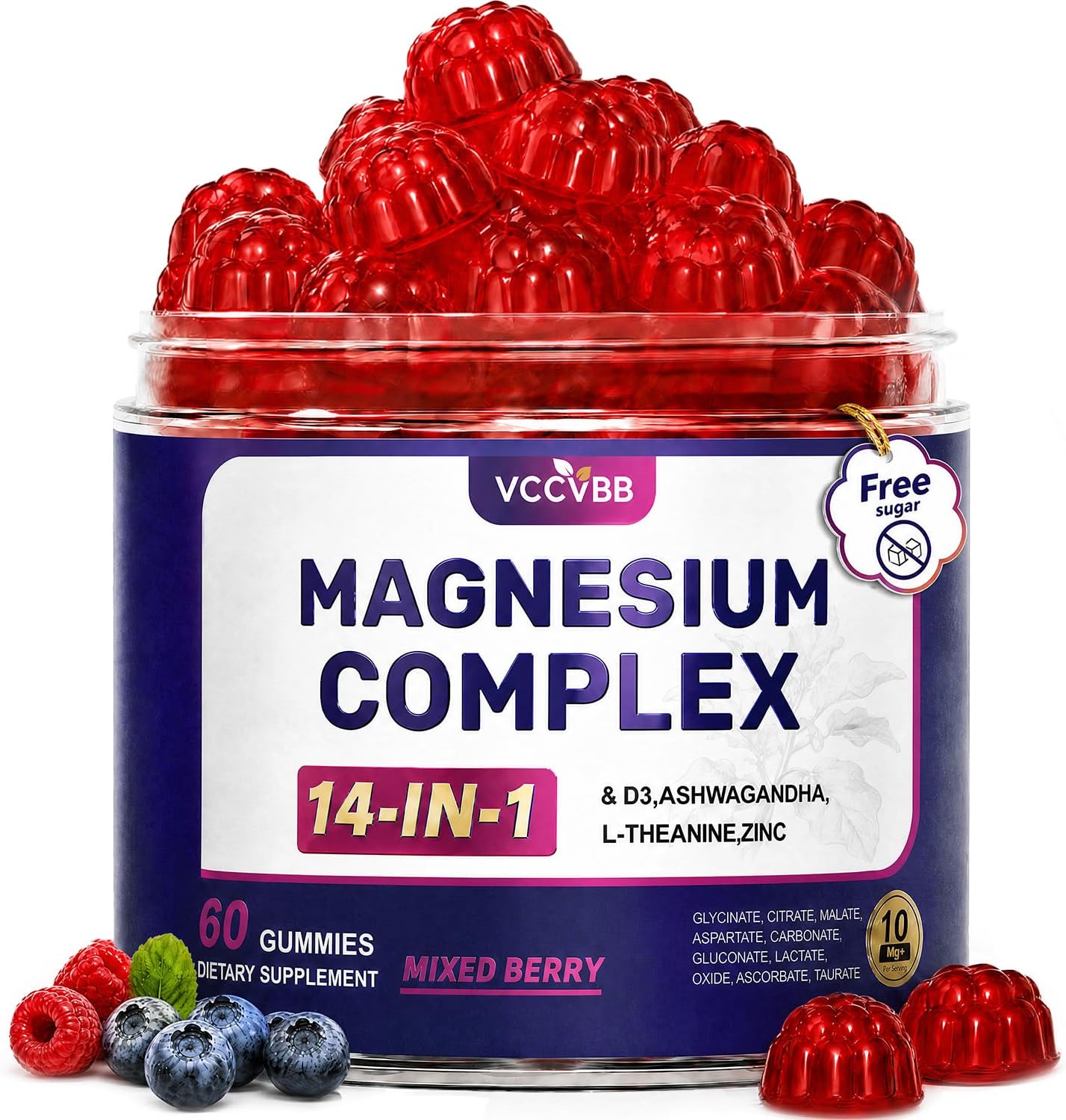 Detalle de Magnesium Glycinate Gummies 500mg