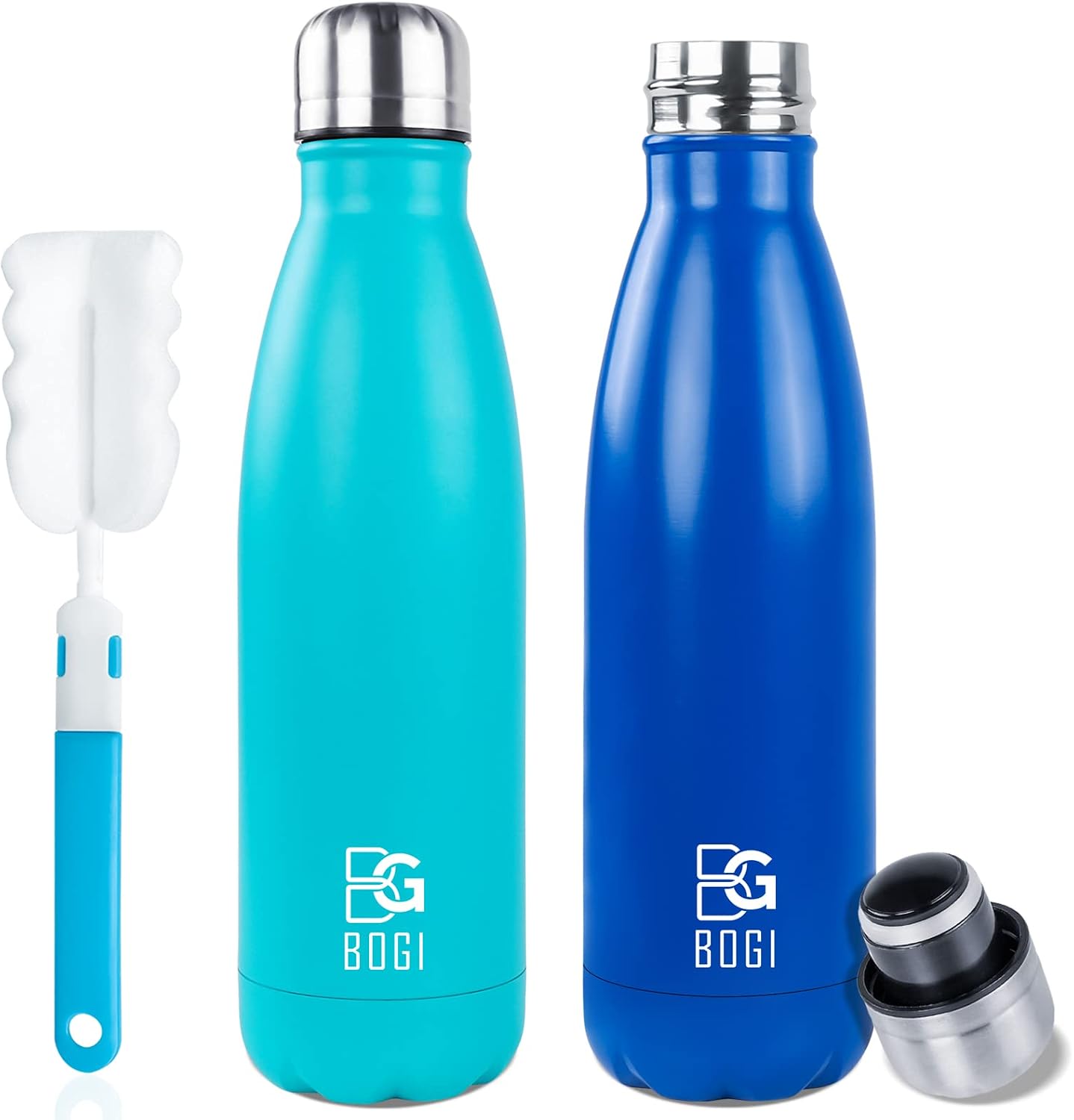 Detalle de BOGI 2 Pack Insulated Water Bottle 500ml