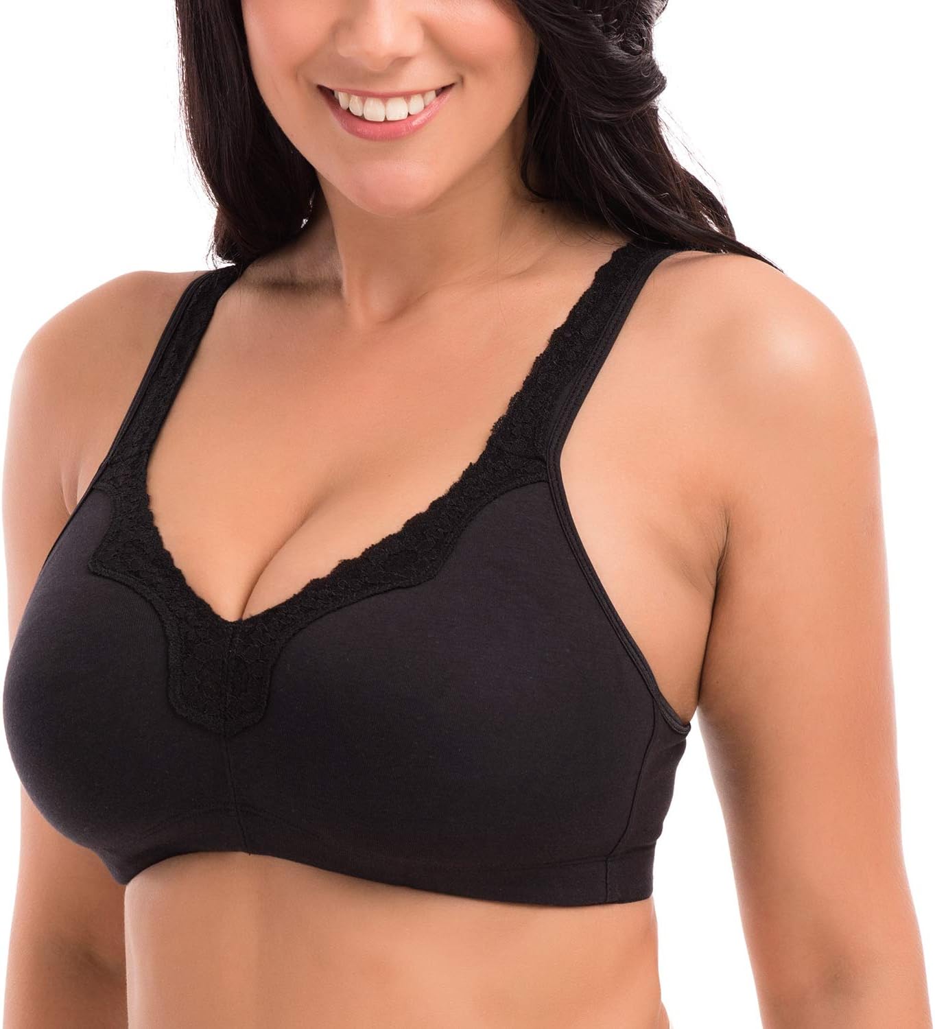 Detalle de DELIMIRA Reggiseno Cotone Taglie Forti