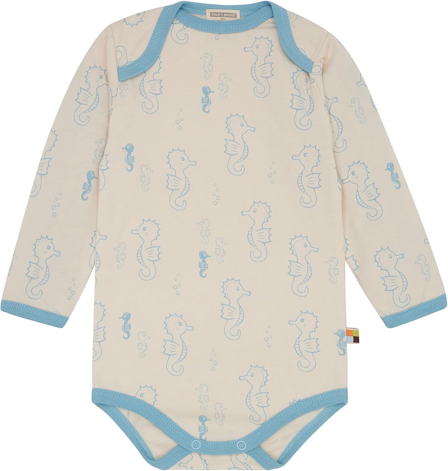 Thumbnail 5 de Loud + Proud Body a manica lunga in cotone bio certificato GOTS – Unisex neonati