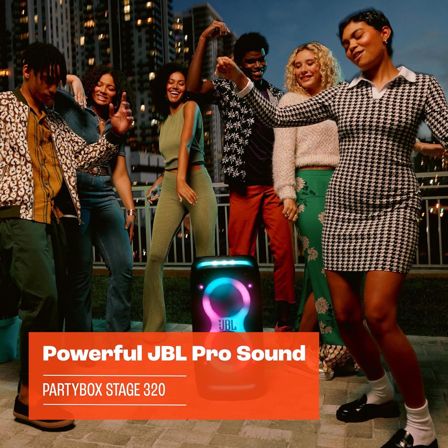 Detalle de JBL portable party speaker Stage 320