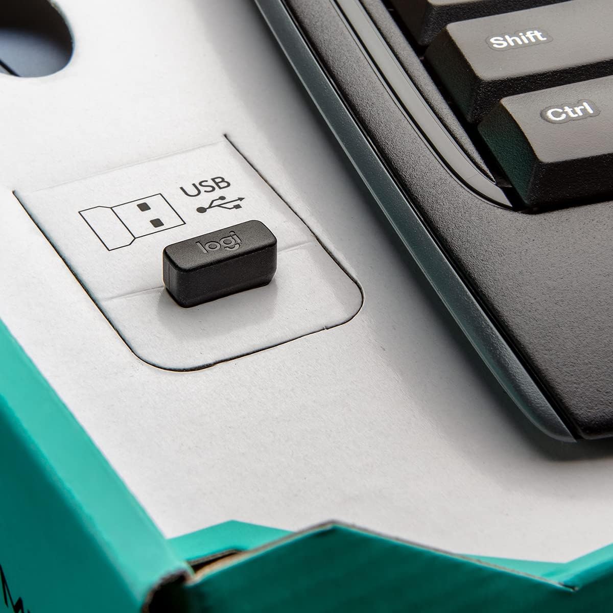 Thumbnail 6 de Logitech MK335 Wireless Keyboard and Mouse Combo, Full-Size Quiet Keys