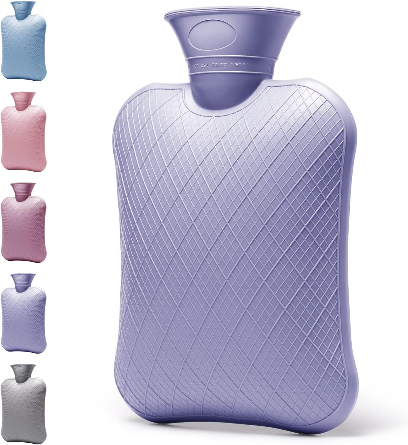 Detalle de ANMIA HWB Classic 2.0 L PVC Hot Water Bottle for Hot and Cold Therapy