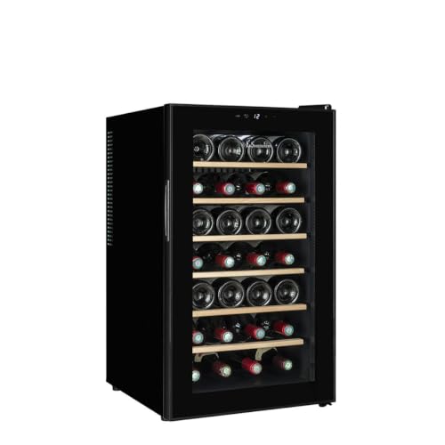 Detalle de LA SOMMELIERE Cave hybride ultra silencieuse 28SILENCE – 28 bouteilles