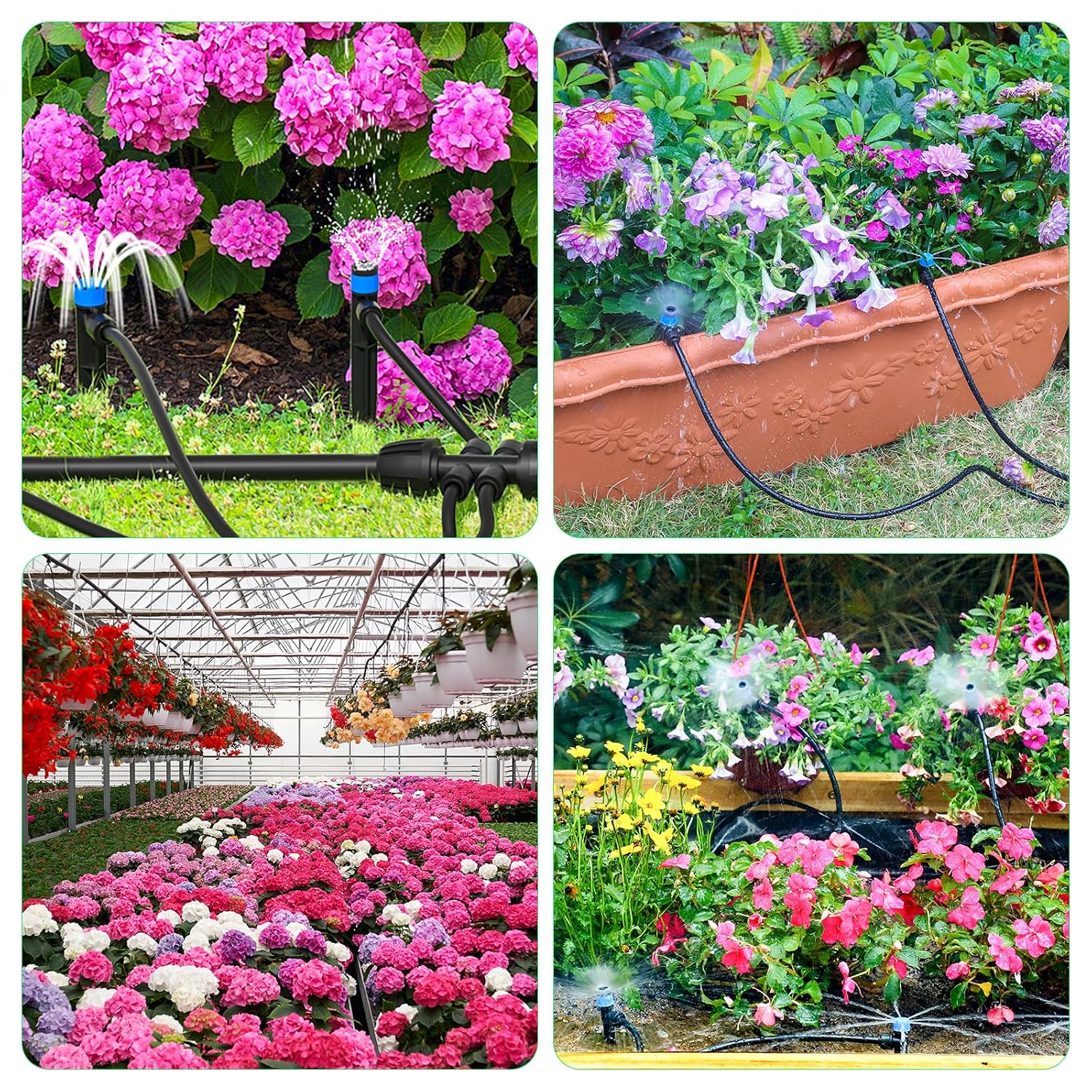Thumbnail 6 de Bonviee Drip Irrigation System 247FT Kit