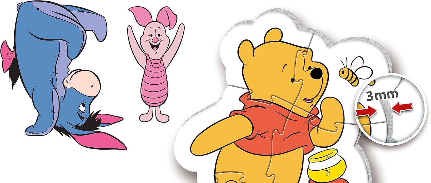 Thumbnail 4 de Clementoni 20820 Disney Mes Premiers Puzzles Winnie l’Ourson – 4 puzzles progressifs 2+