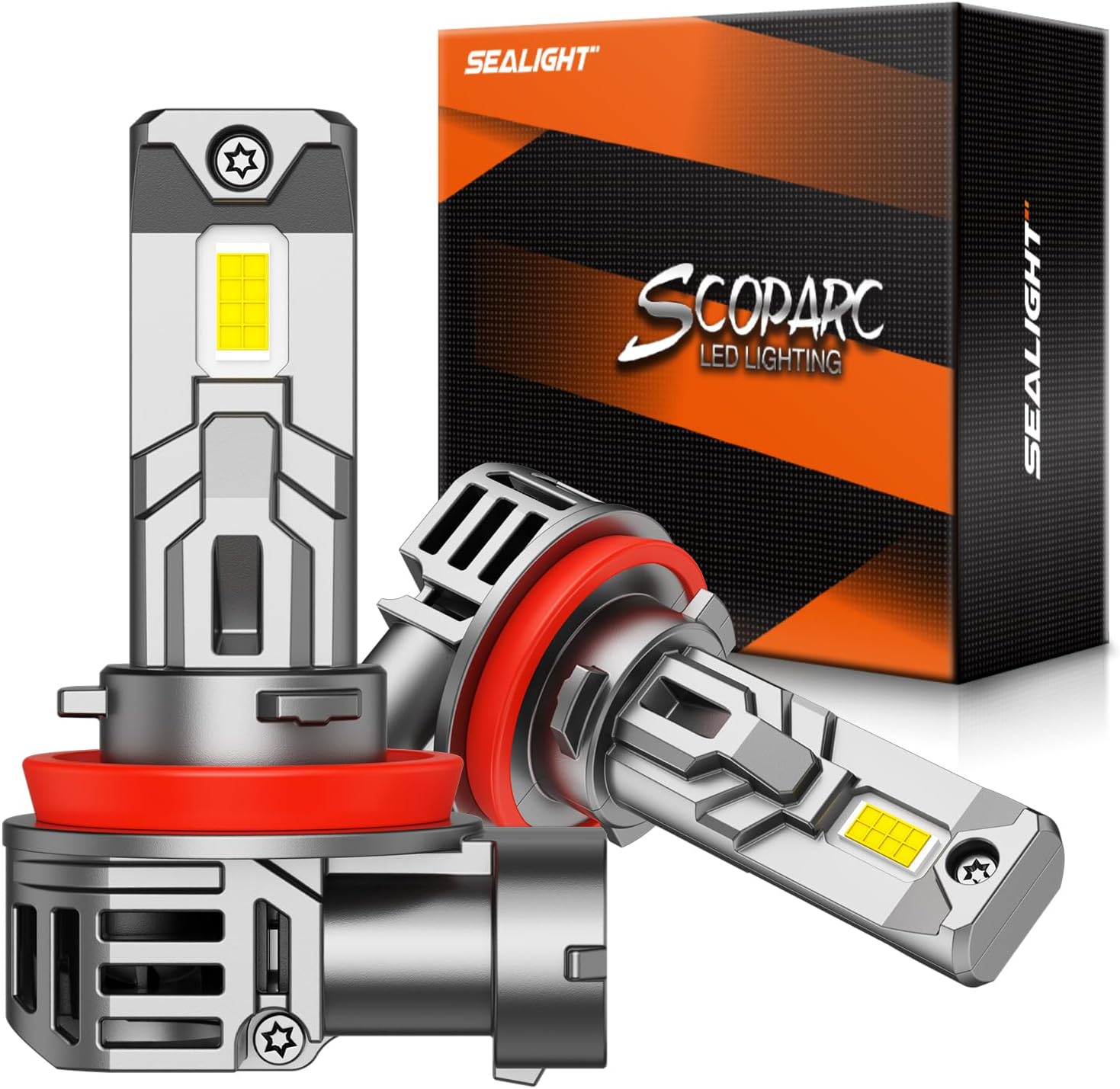 Thumbnail 6 de SEALIGHT H1 LED Bulbs 33000LM: illuminazione ad alte prestazioni in confezione da 2 (6500K, raffreddamento 15000RPM, plug-and-play)
