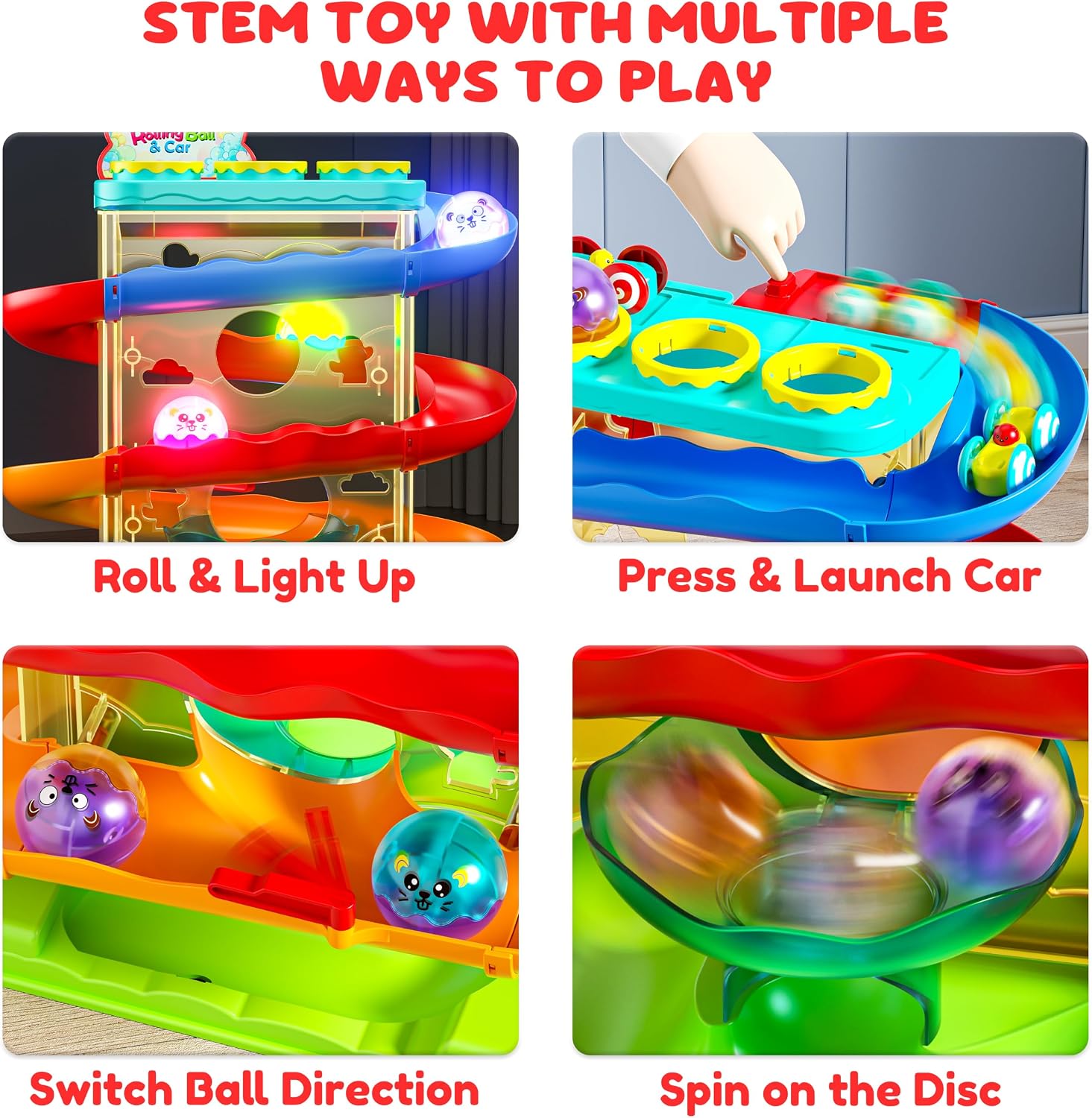 Detalle 2 de Stay Fun 2-in-1 Rolling Ball Track