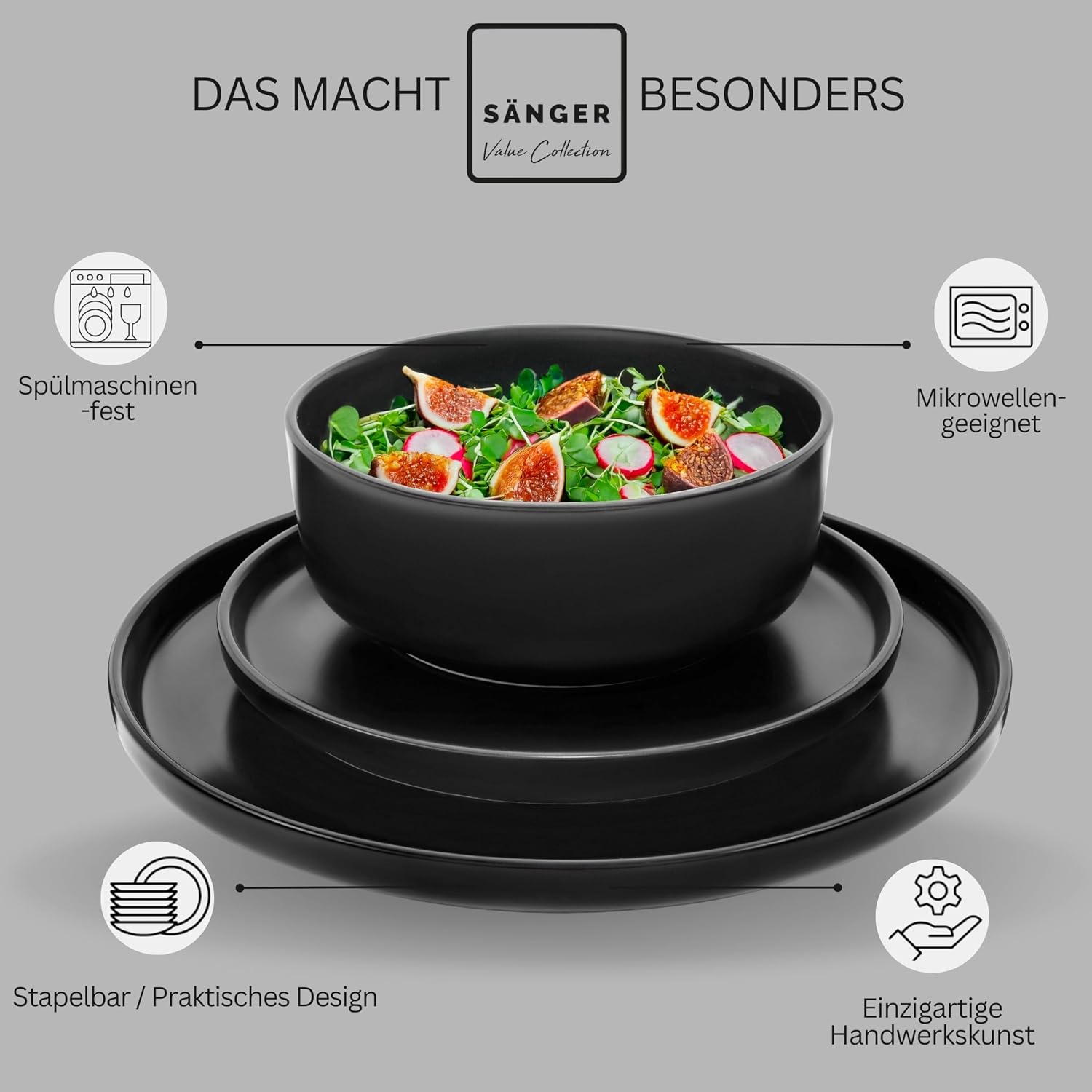 Detalle de SÄNGER Madeira Kombiservice 30-tlg 🍽