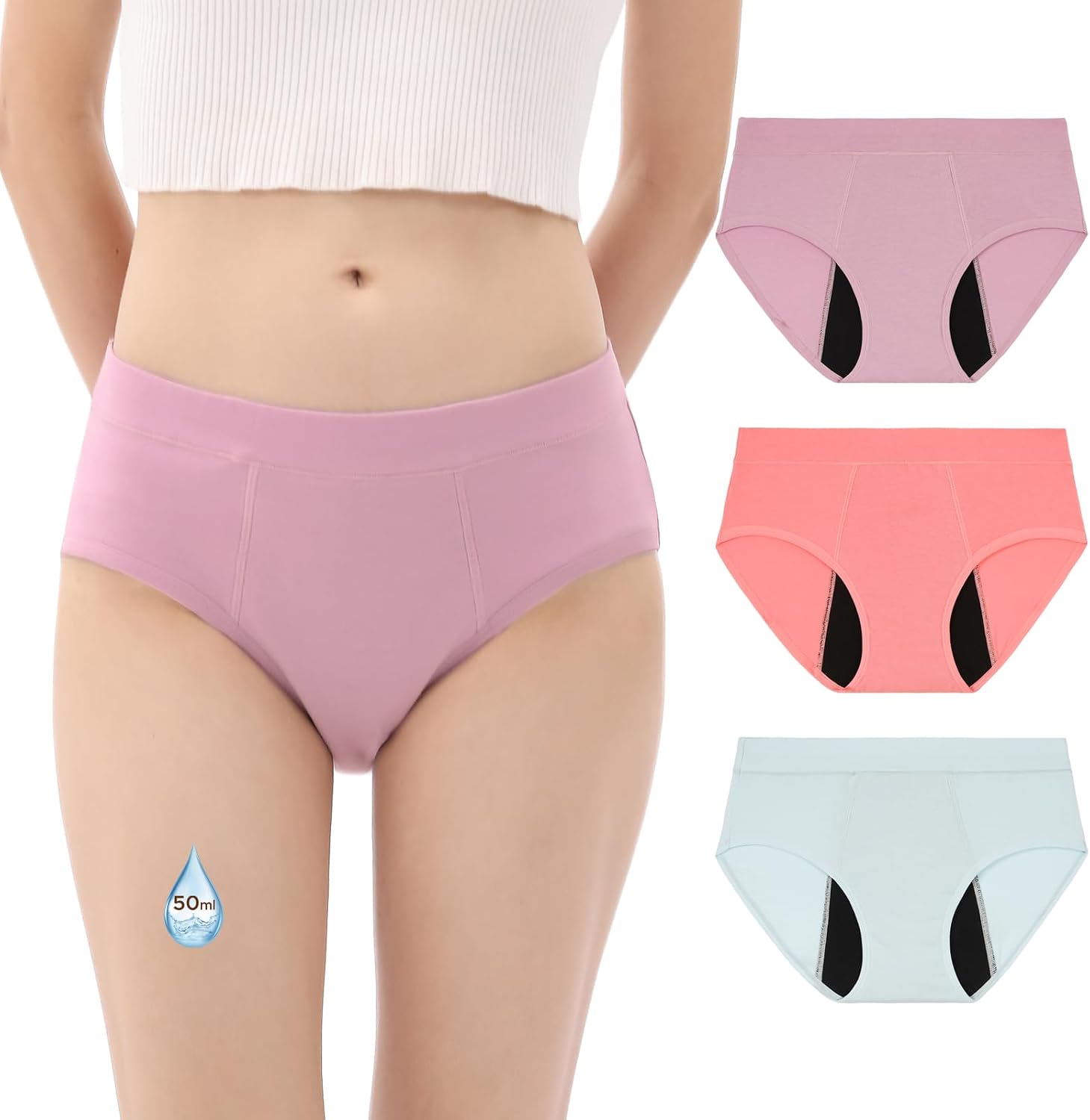 Thumbnail 6 de INNERSY Culotte menstruelle 10-18 ans 🩲