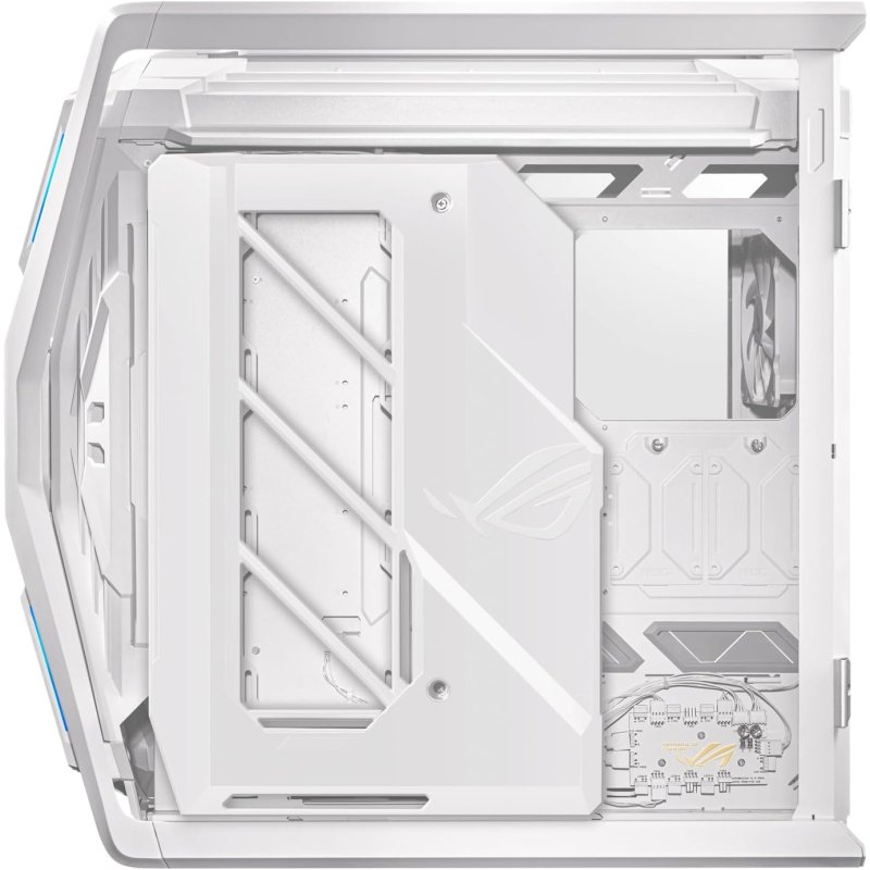 Detalle 2 de Asus ROG Hyperion GR701 Cristal Templado USB-C ARGB Blanca