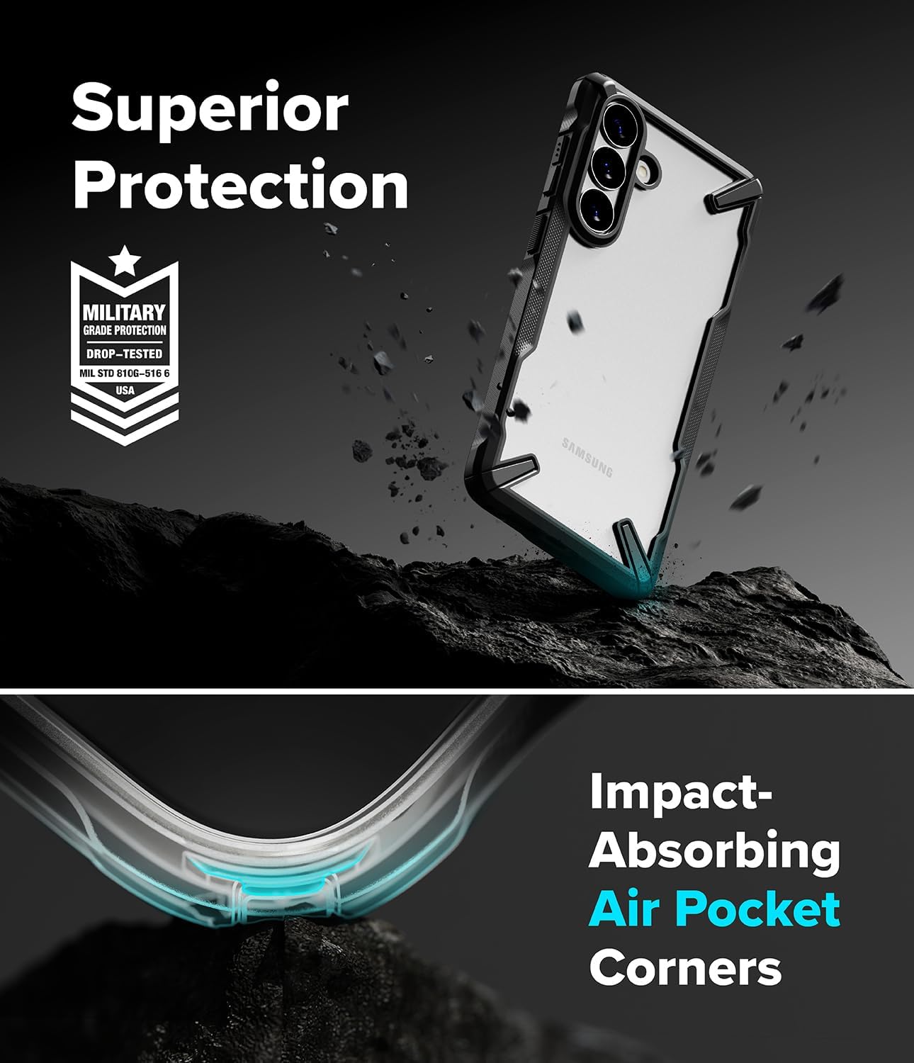 Detalle de Ringke Fusion-X for Samsung Galaxy S26 Plus Case