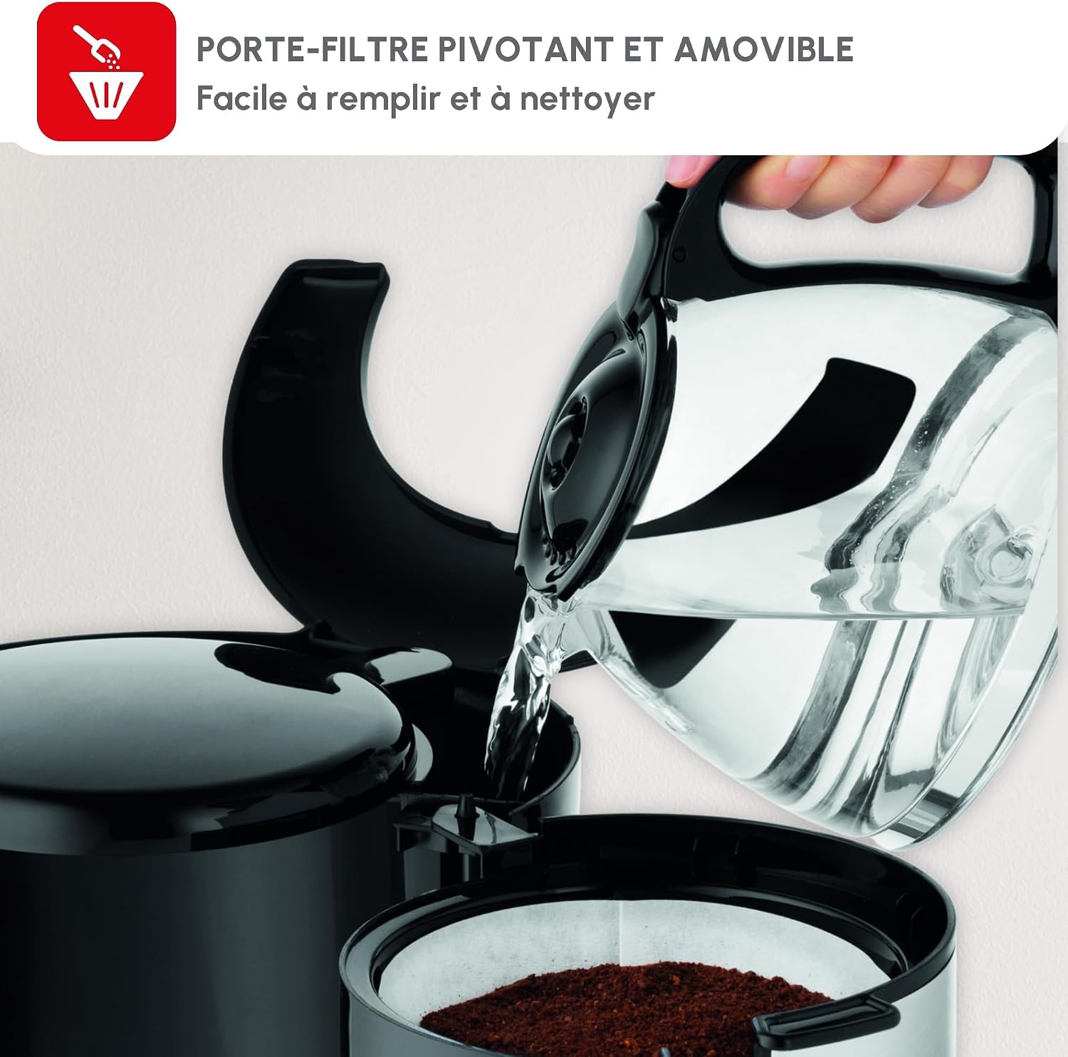 Detalle 2 de Moulinex Subito cafetière filtre 1,25 L