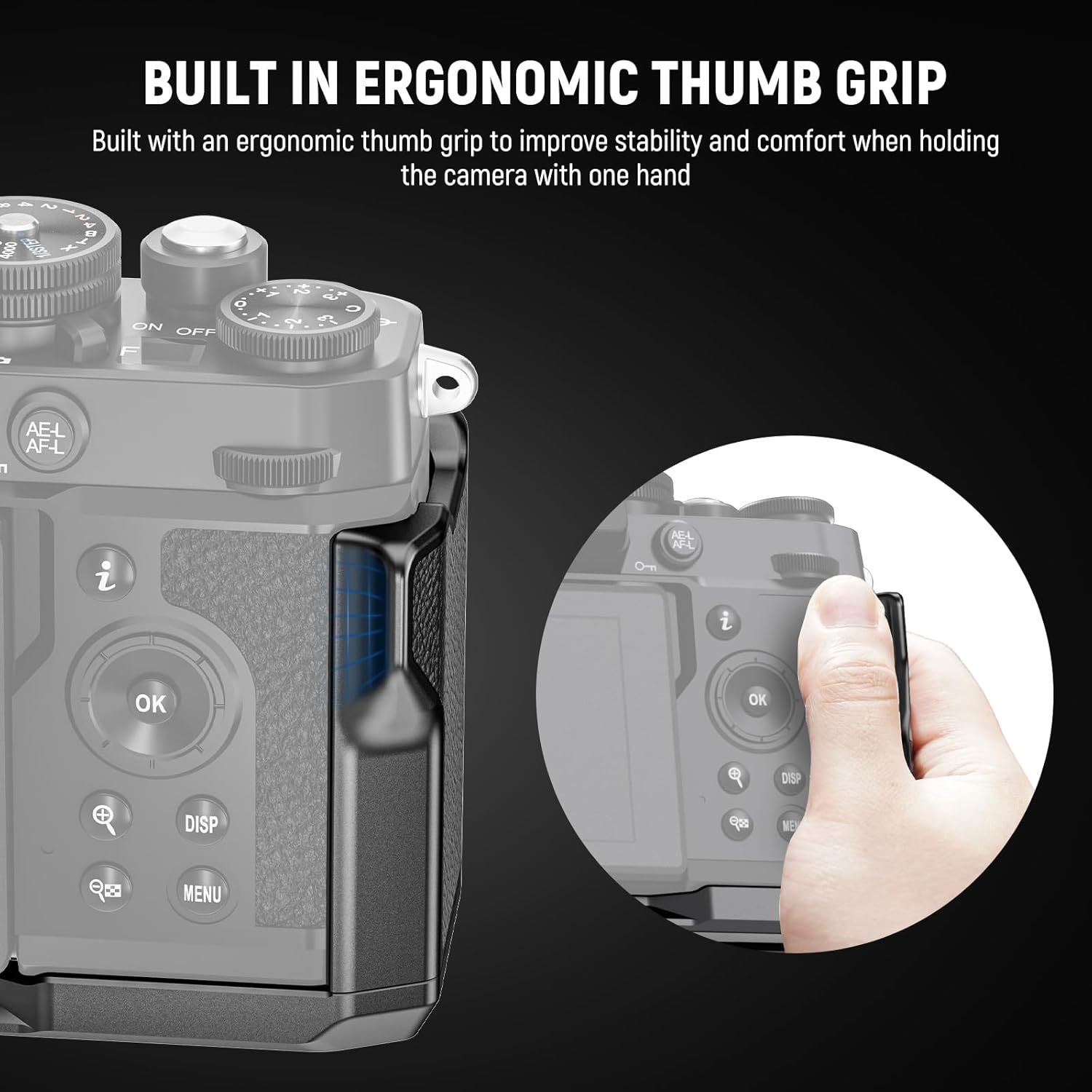 Thumbnail 5 de NEEWER Zfc L Bracket Handgrip for Nikon Z fc