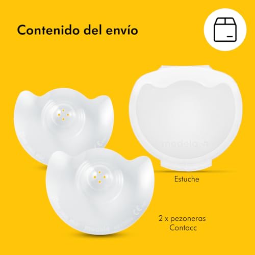 Thumbnail 9 de Medela pezoneras Contact de silicona 24 mm – juego de 2 unidades con estuche
