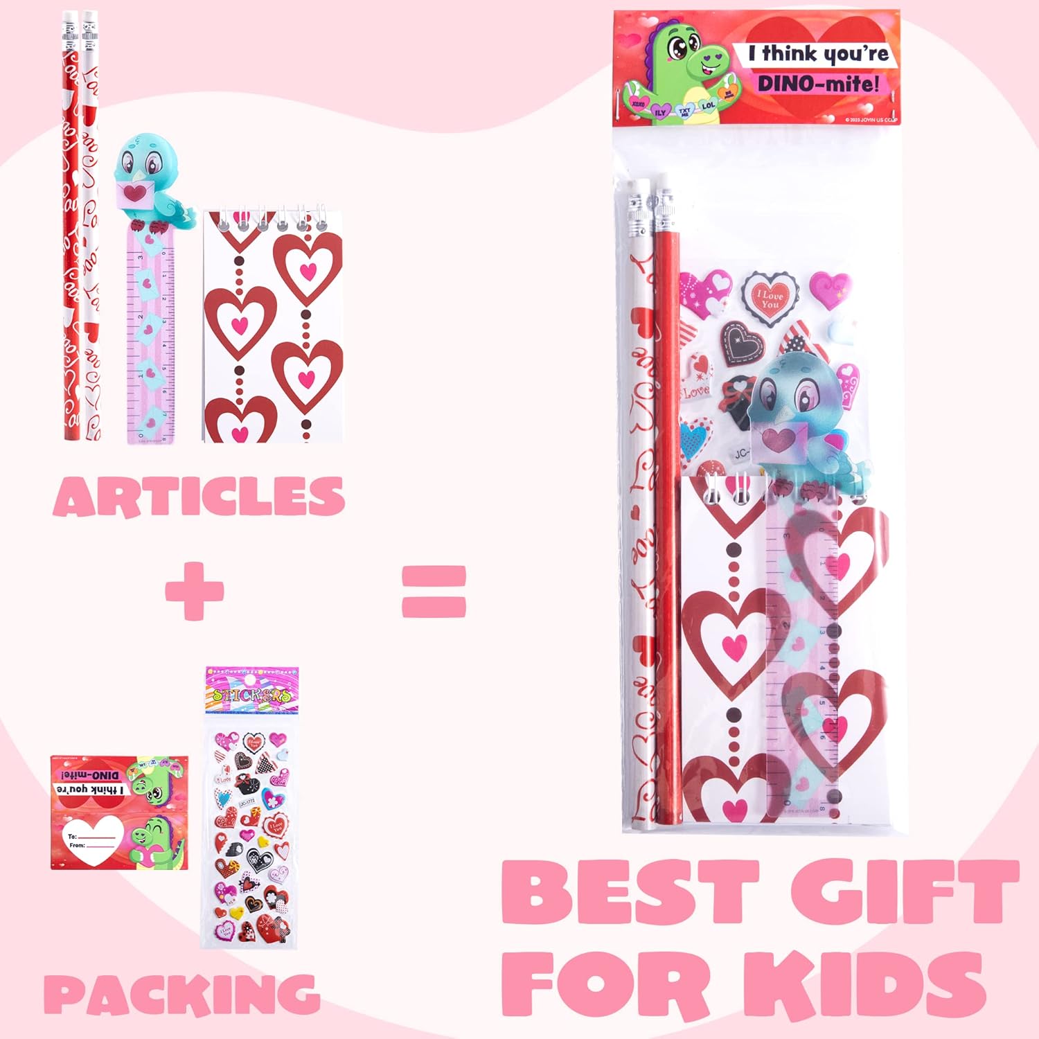 Thumbnail 3 de JOYIN Valentine's Day Stationery 28-pack ✏