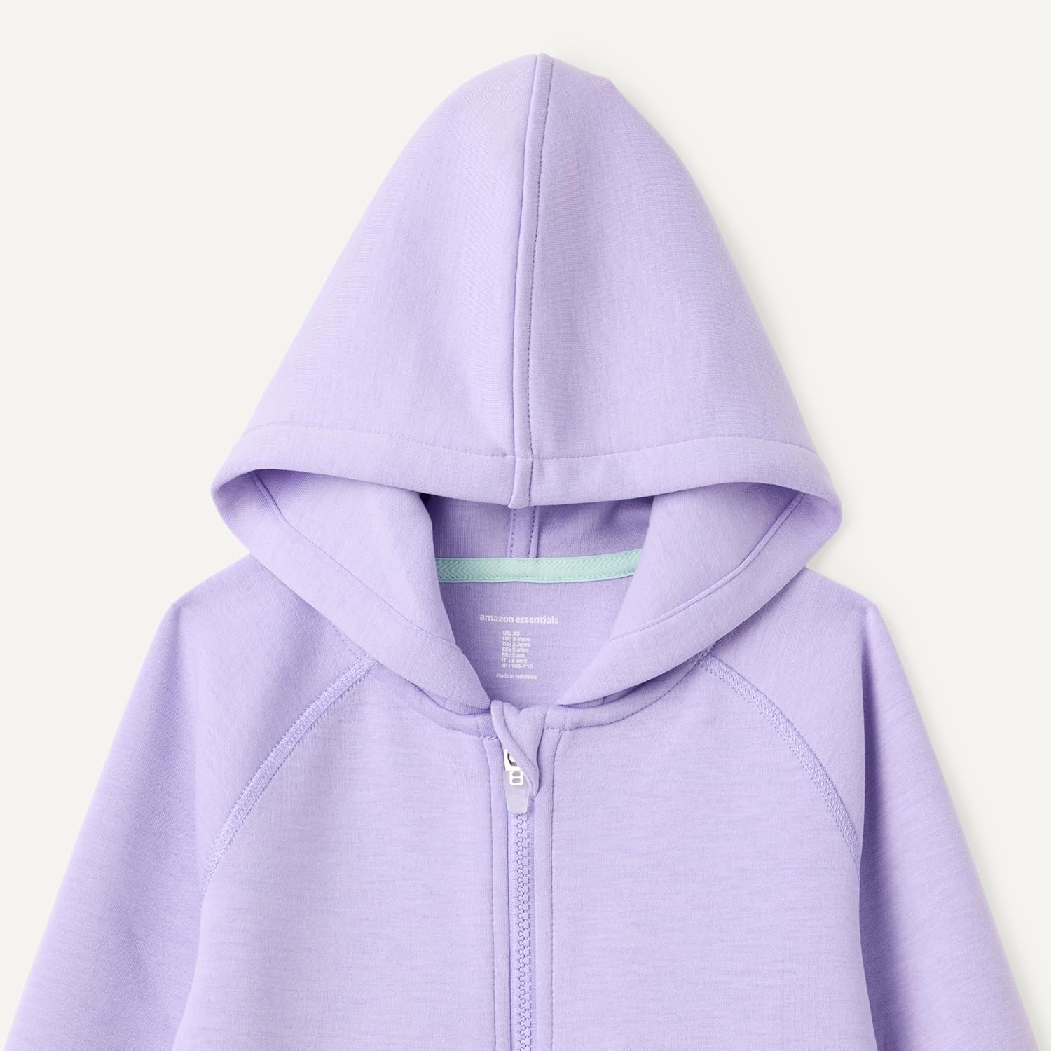 Thumbnail 3 de Amazon Essentials Girls' Active Sweat Relaxed-Fit Full Zip Hoodie