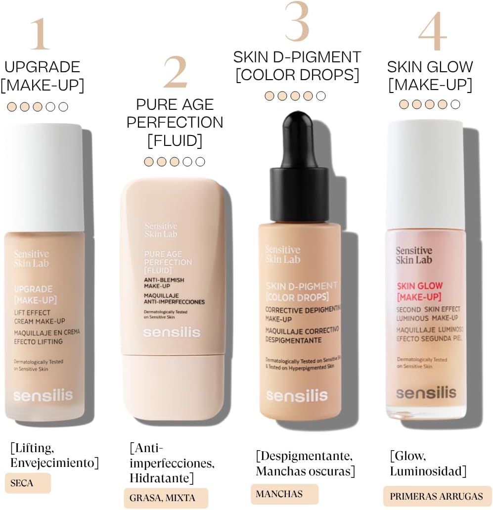 Thumbnail 6 de Sensilis Skin Glow Make-Up: Base de maquillage antioxydante Sand, 30 ml
