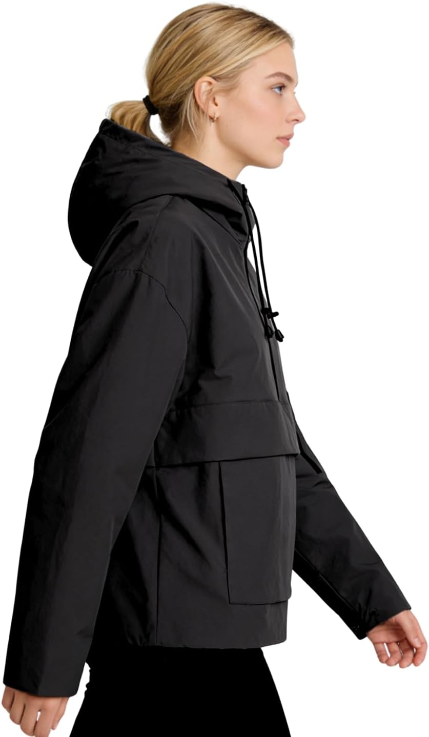 Thumbnail 4 de PUFFIT Damen Regenjacke mit Kapuze – Wasserdicht, winddicht und oversize, ideal für Outdoor-Aktivitäten