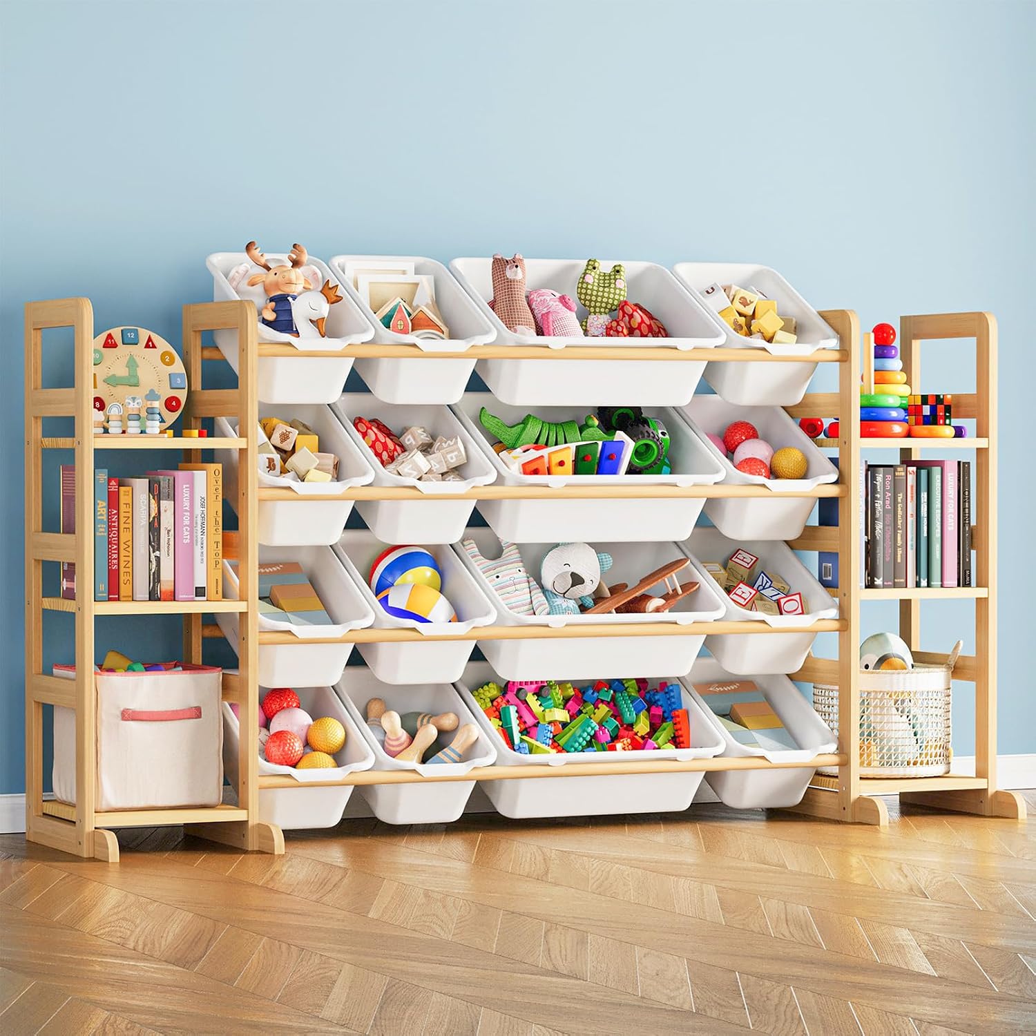 Detalle de SpaceAid Toy Storage Organizer 6 Shelves