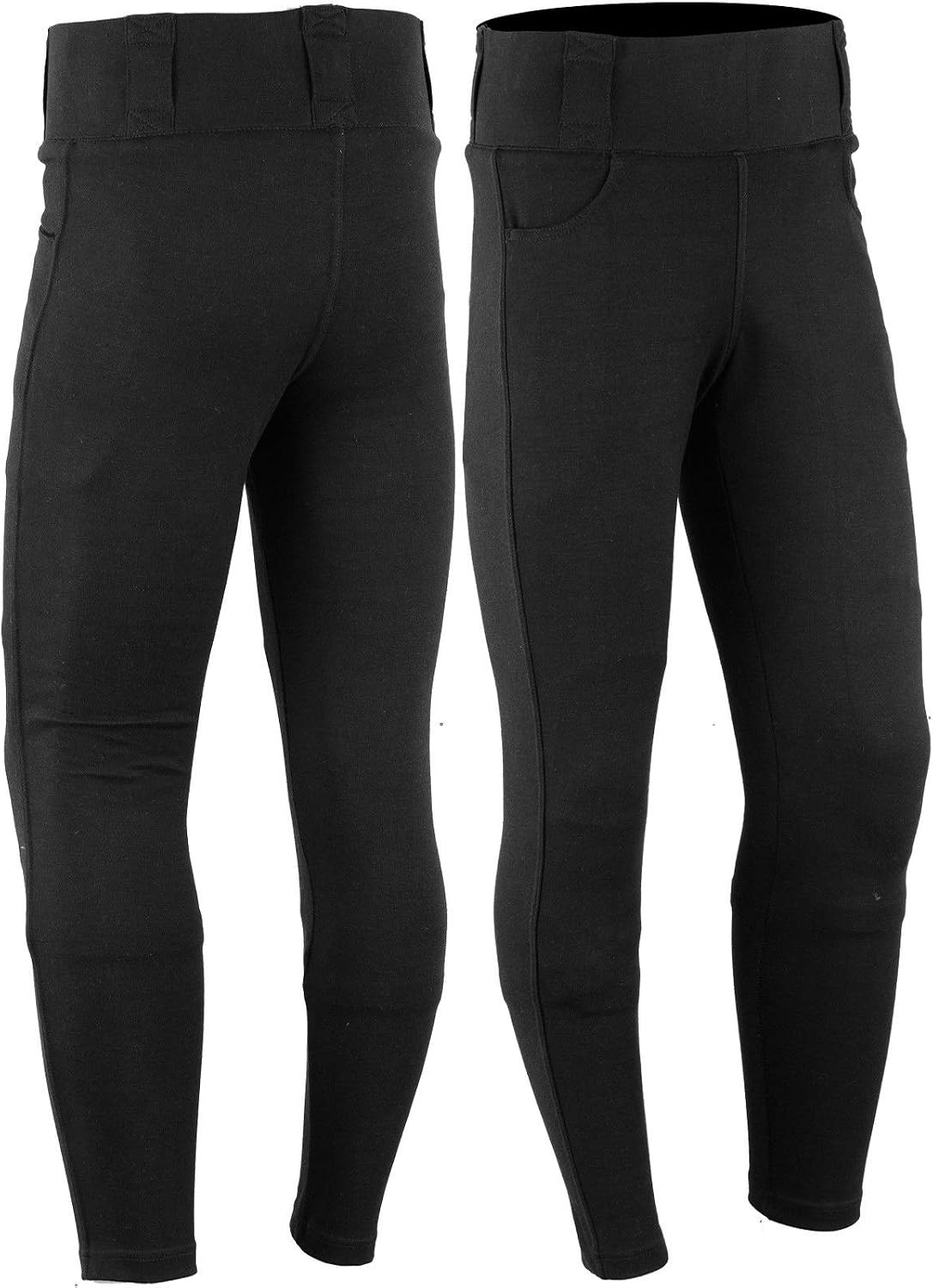 Detalle de Bikers Gear Australia damskie legginsy motocyklowe z podszewką kevlarową i wyjmowanym pancerzem CE