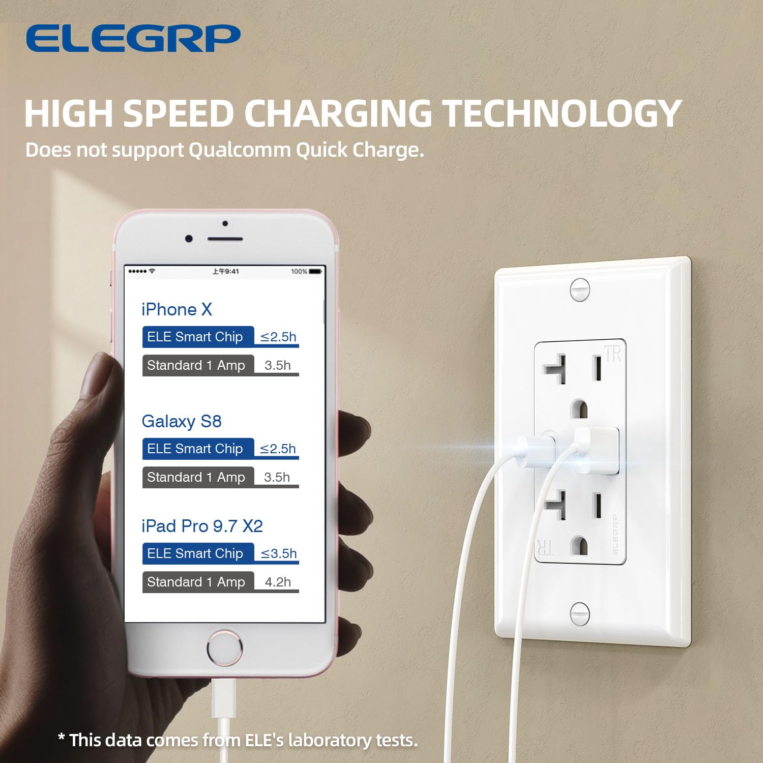 Thumbnail 1 de ELEGRP USB Wall Outlets 20A