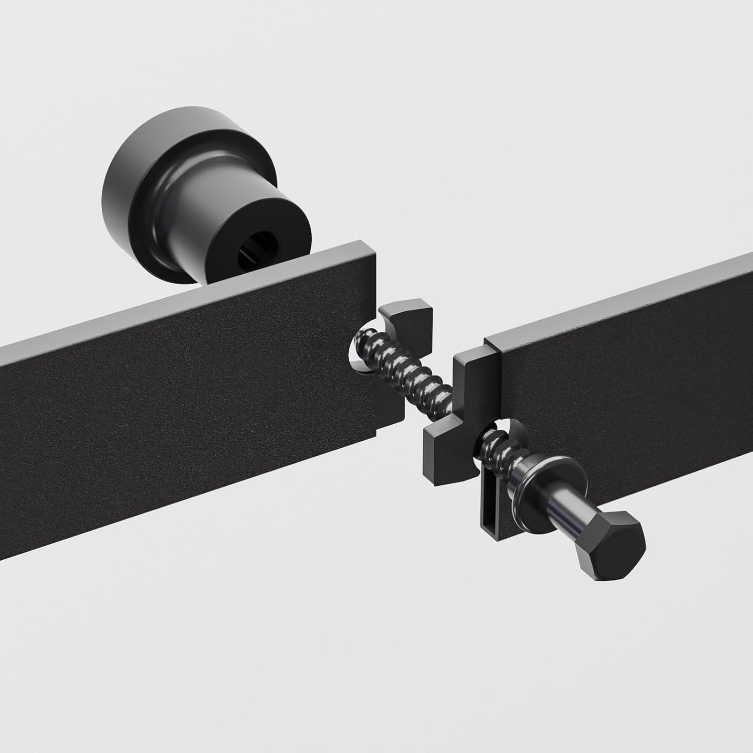 Thumbnail 6 de Sliding barn door hardware kit 200cm track