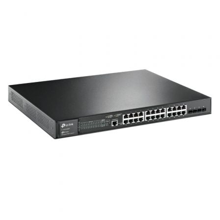 Detalle 2 de TP-Link TL-SG3428MP 24x Gigabit PoE+ | Switch gestionado L2+ con 4x SFP y 384W